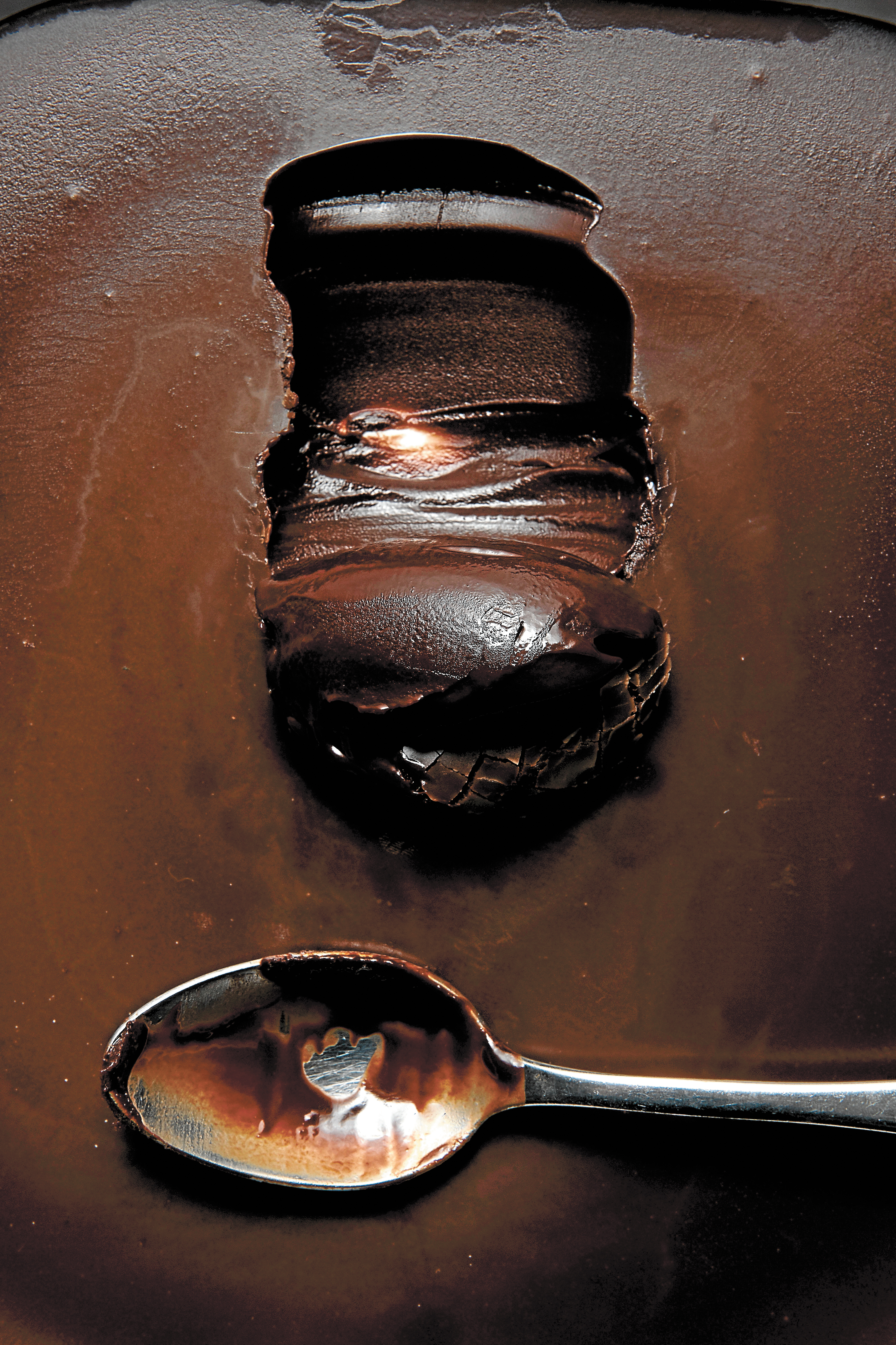 Chocolate truffles and chocolate salami