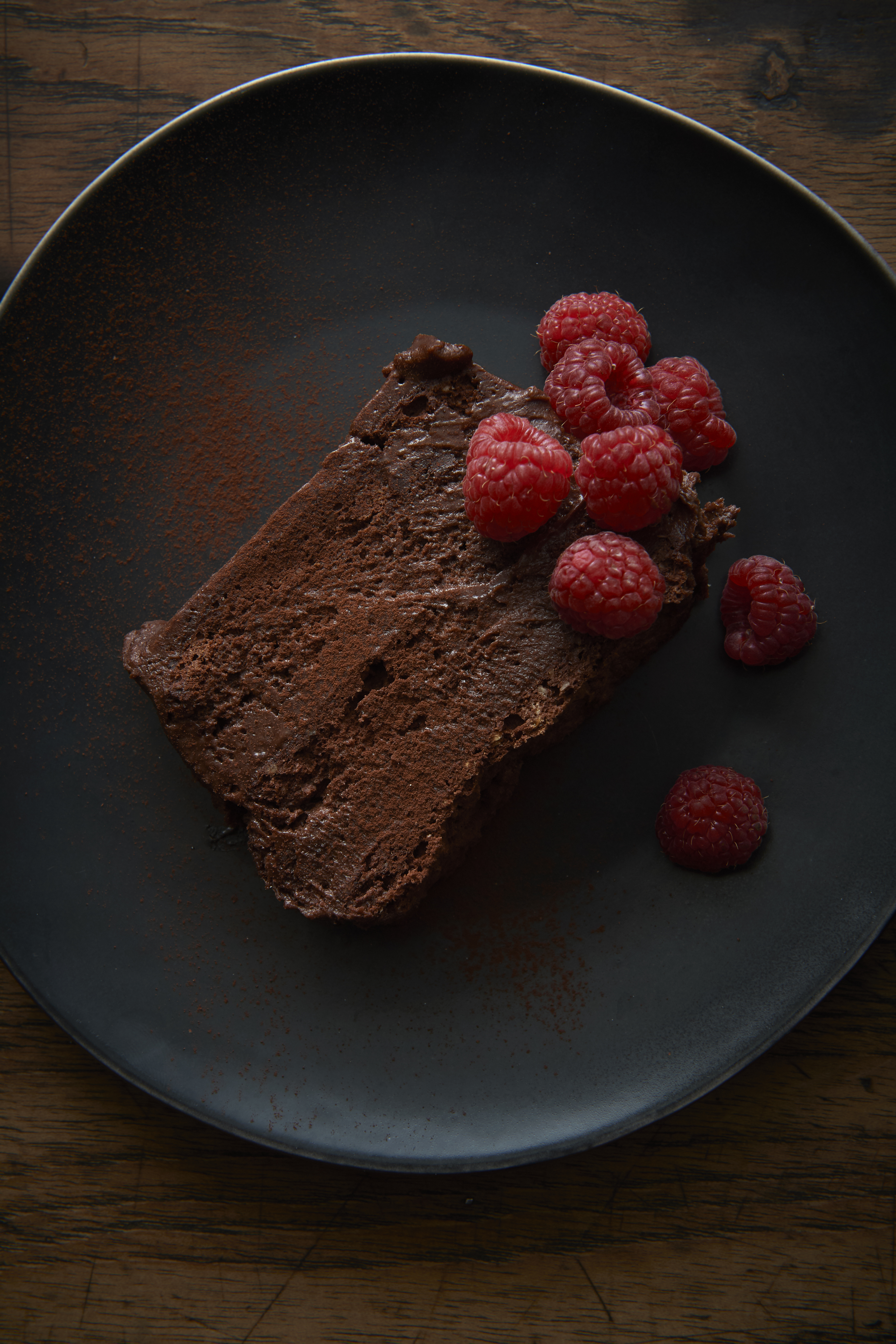 Chocolate marquise dacquoise sandwich