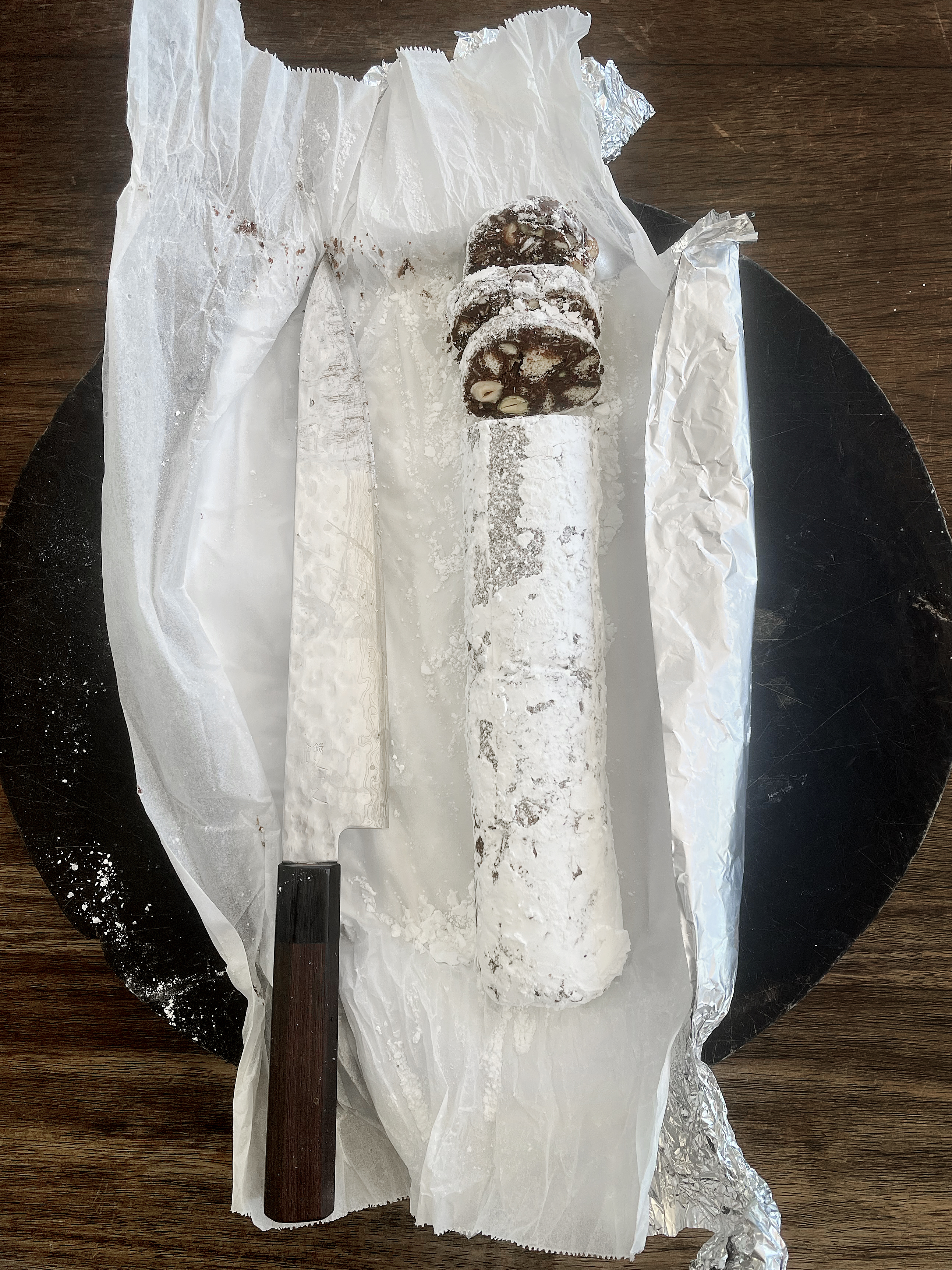 Chocolate salami