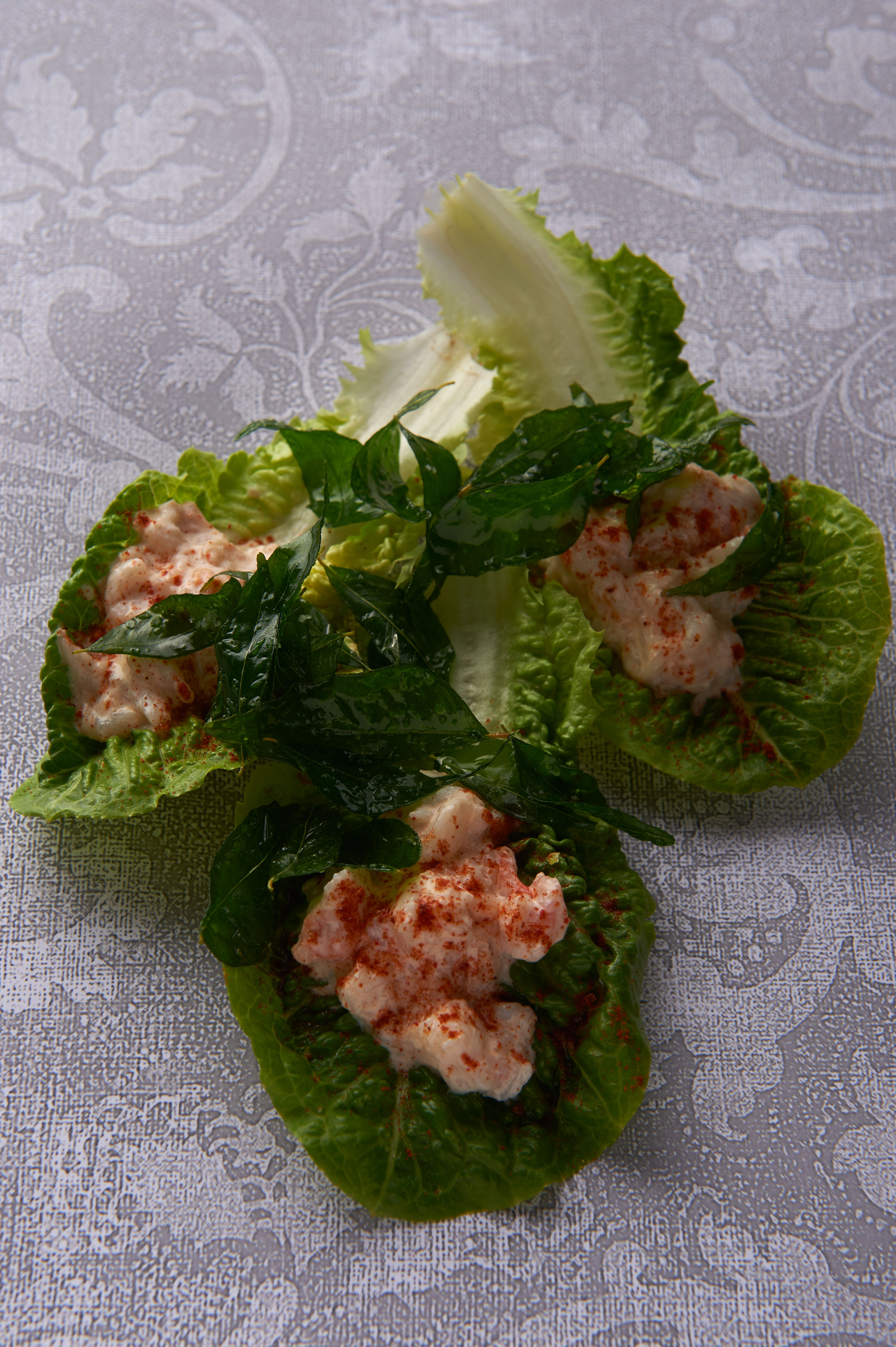 Devilled crab and crab sandwiches