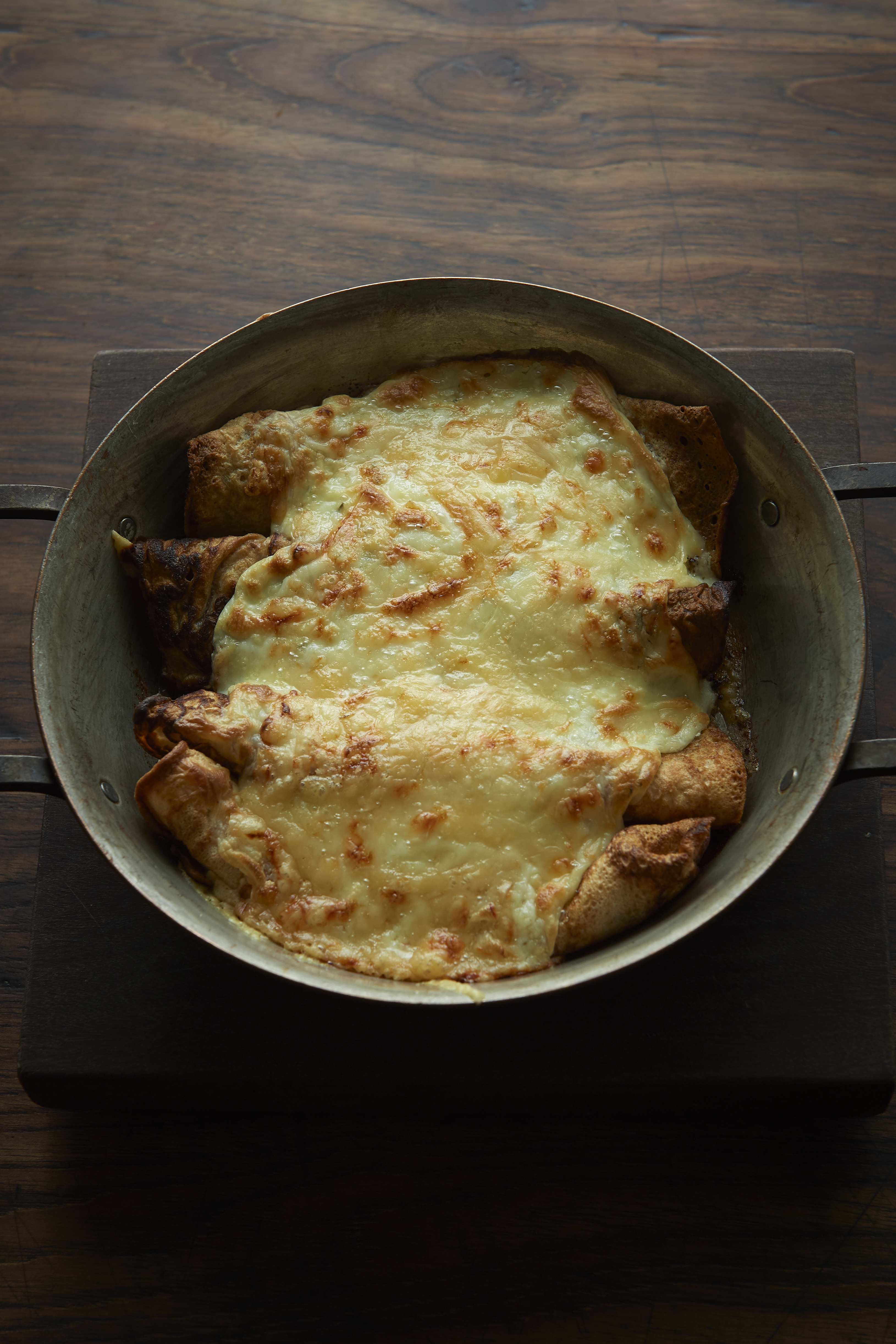 Ham crepes