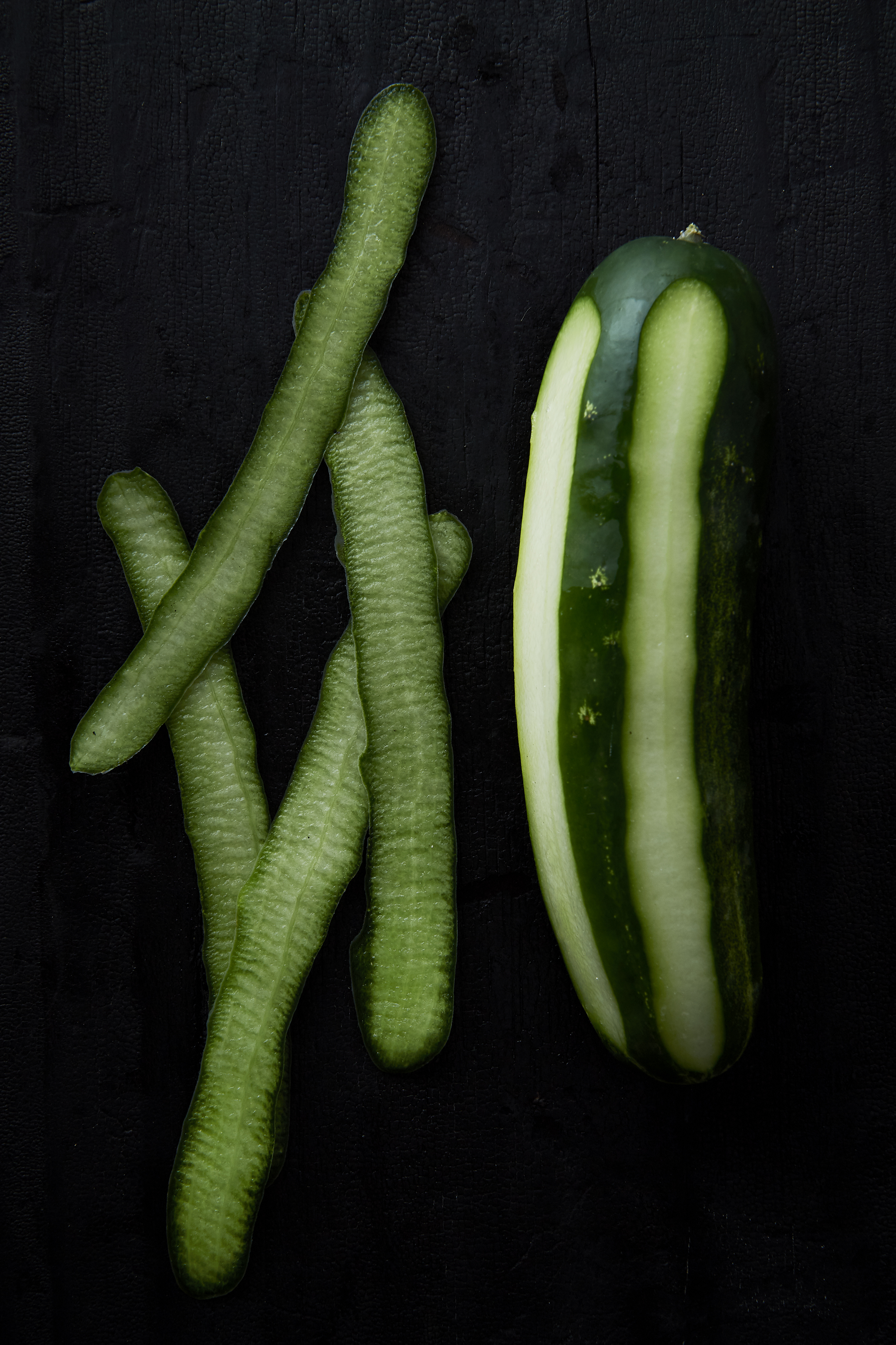 Smashed cucumber salad