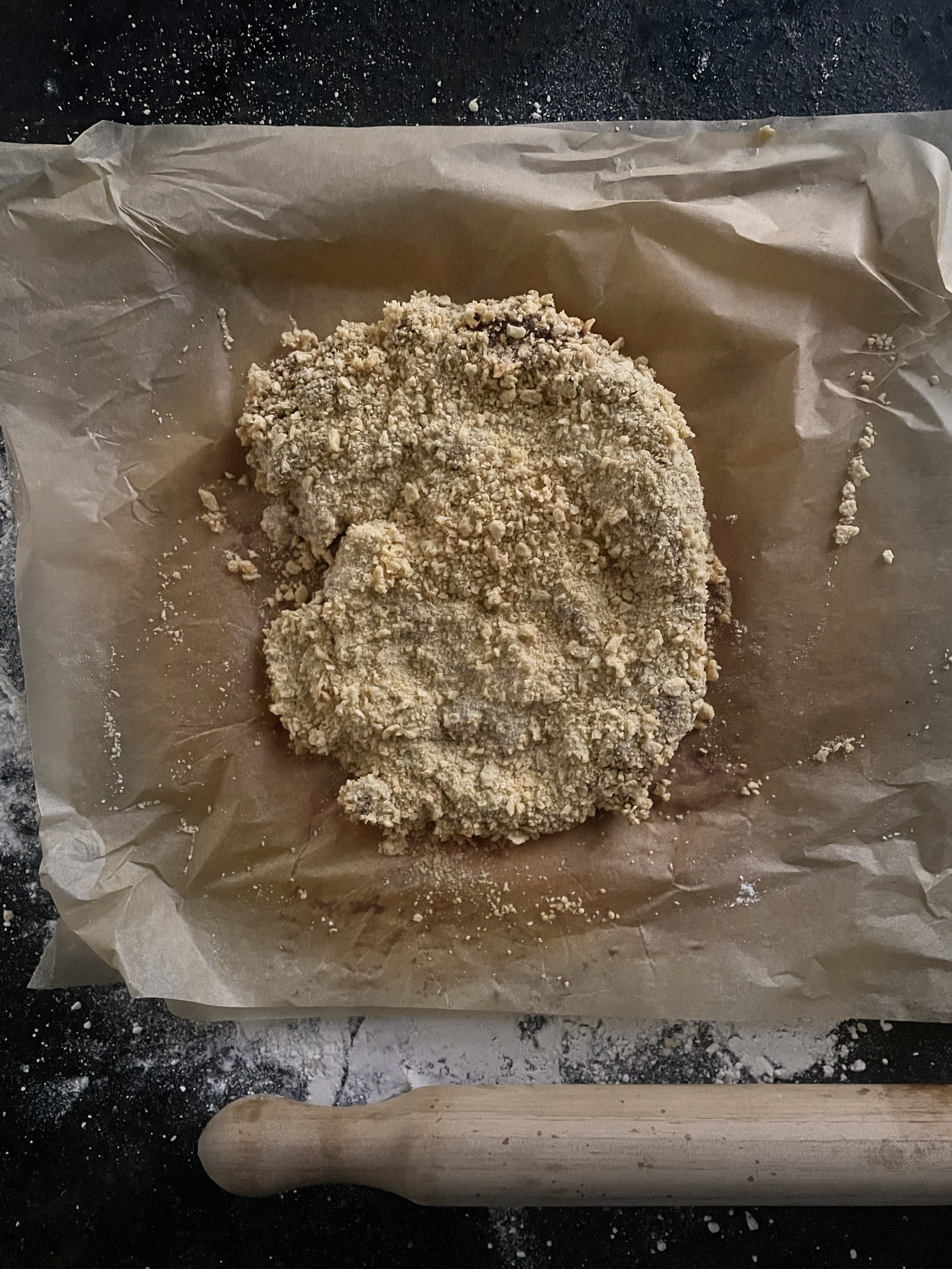 Goose schnitzel Holstein