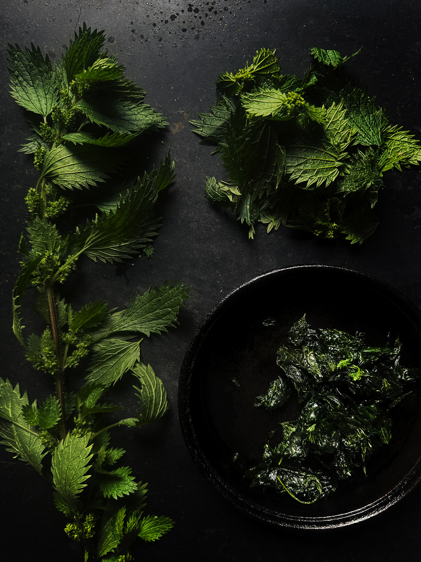 Stinging nettle gnudi