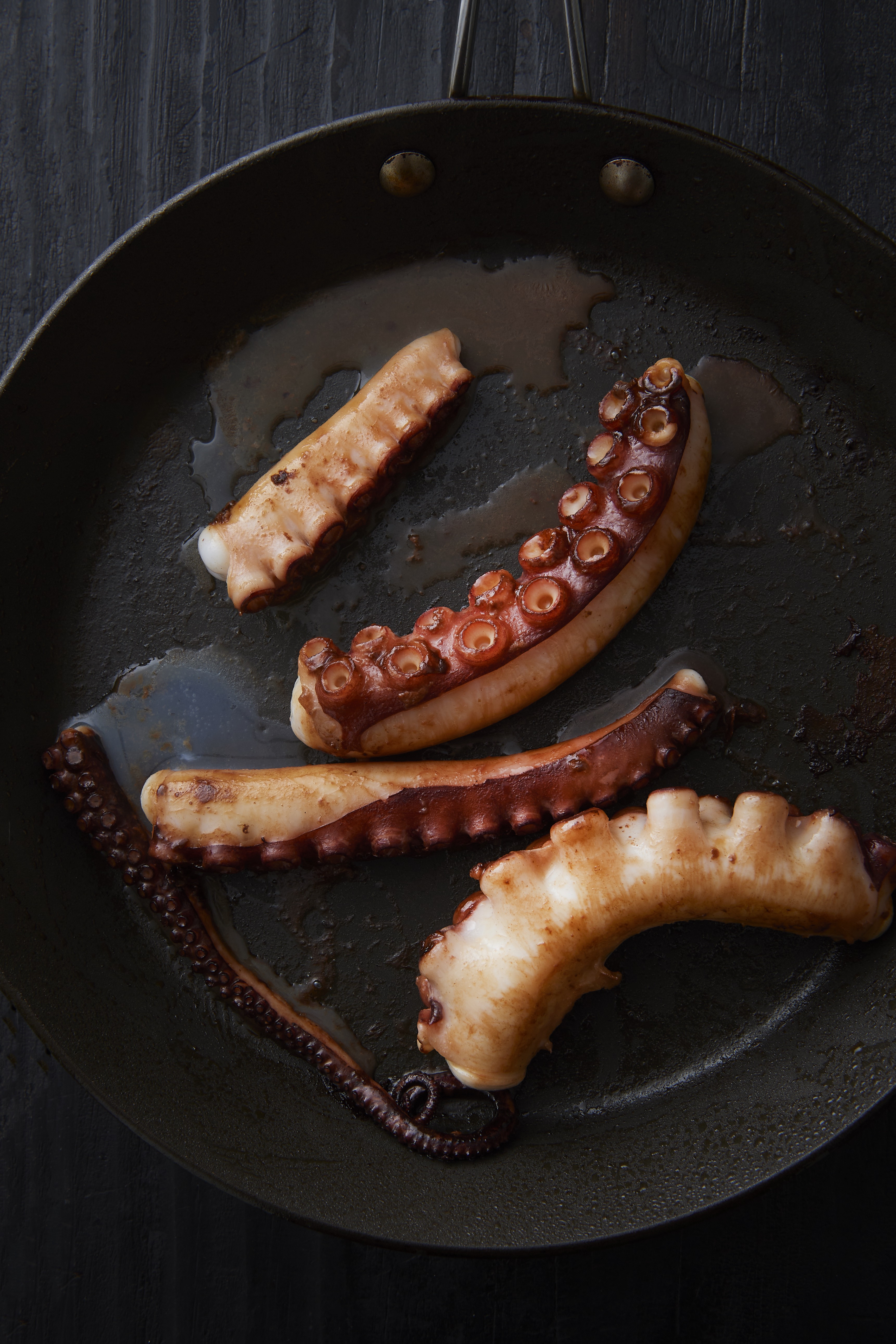 Grilled octopus