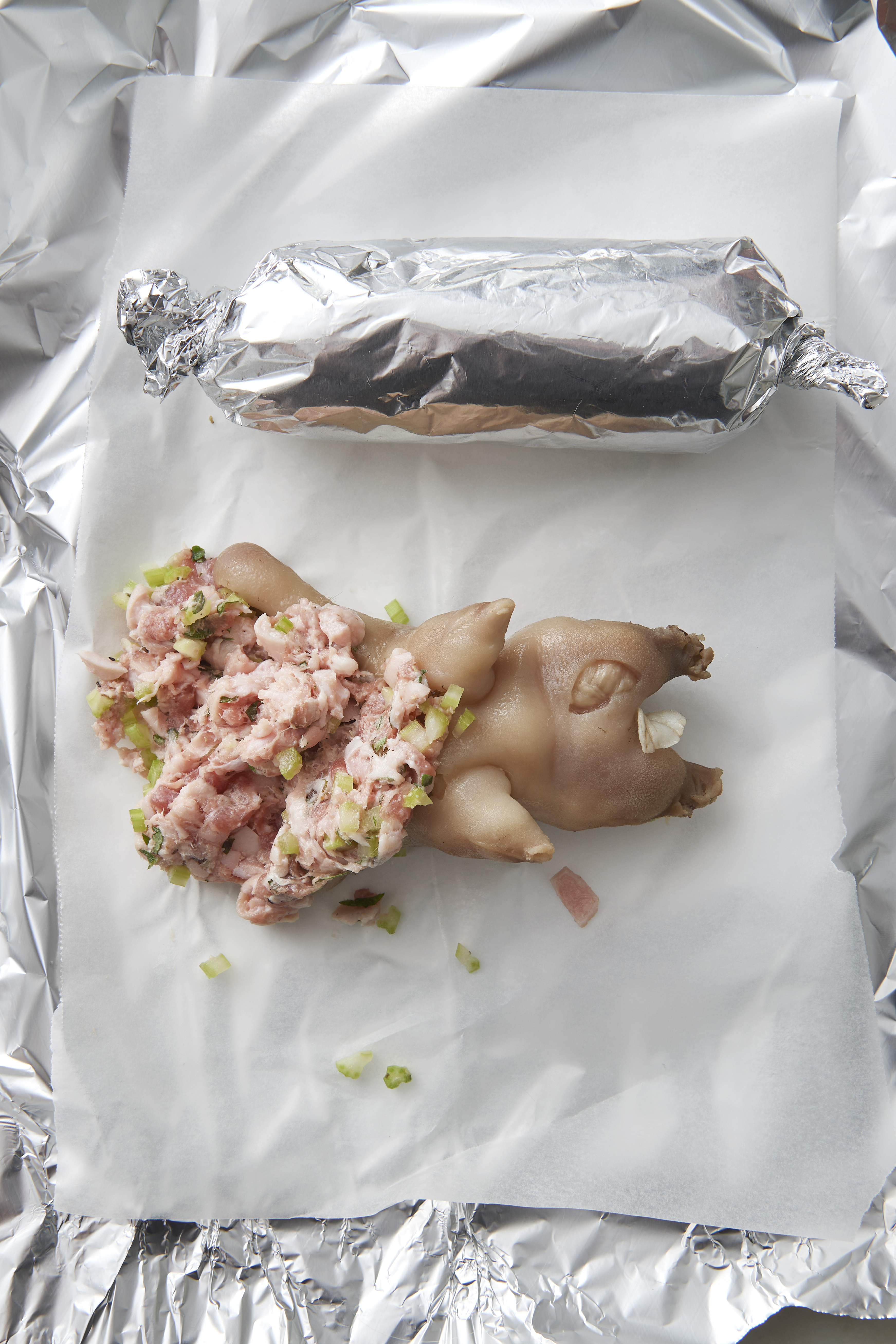 Zampone pig trotters