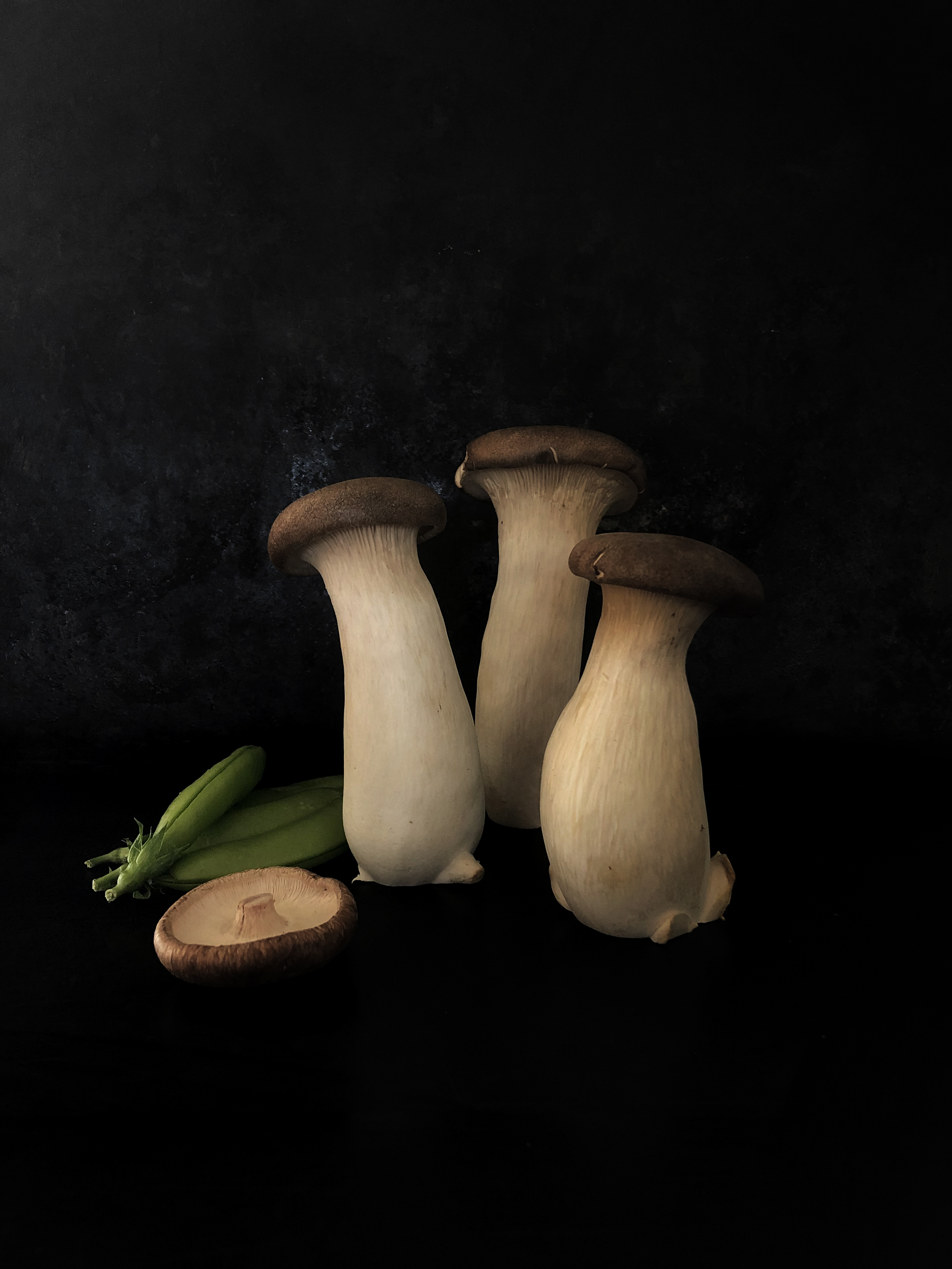 Confit mushroom salad