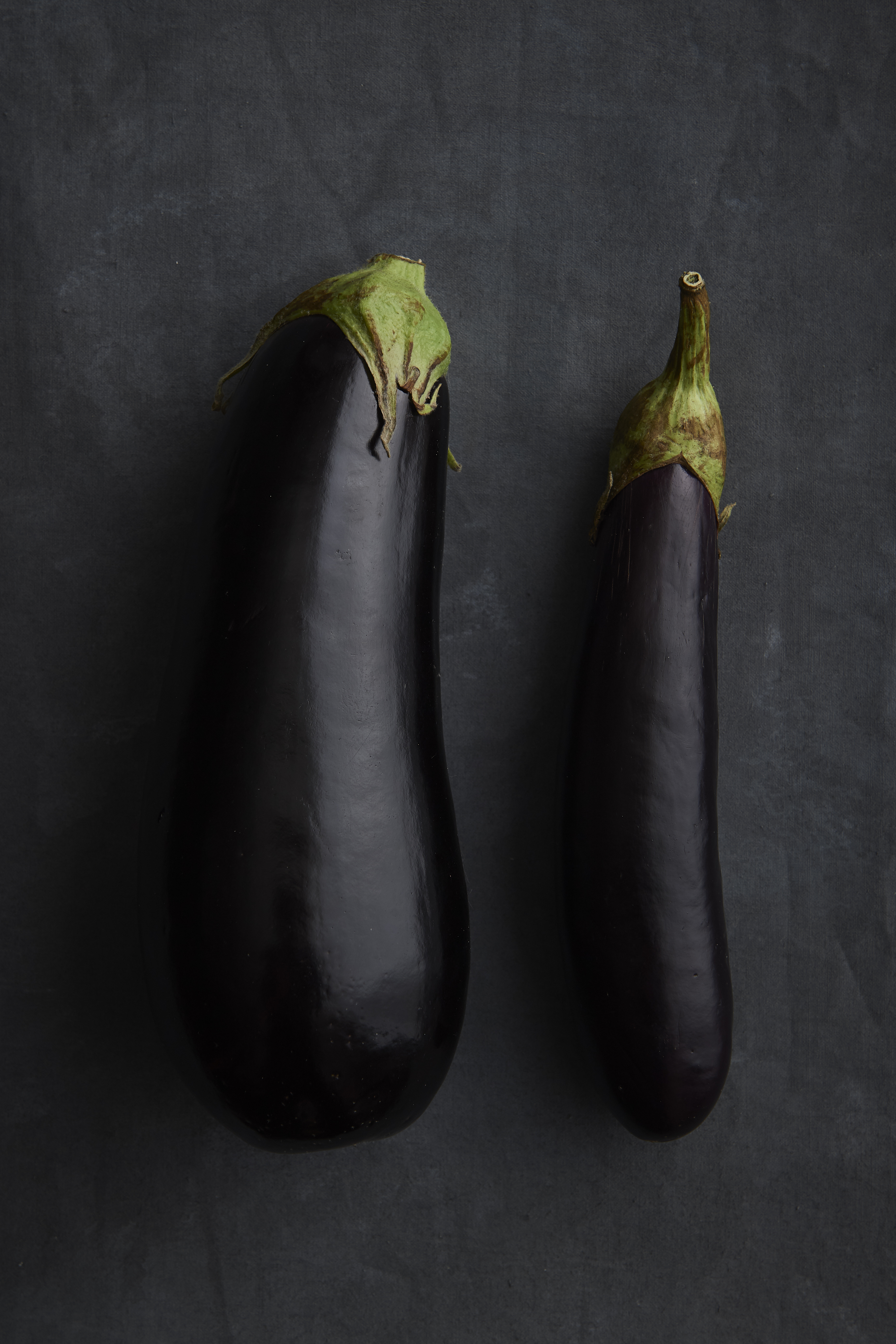 Eggplant dip and miso-roasted Japanese eggplant