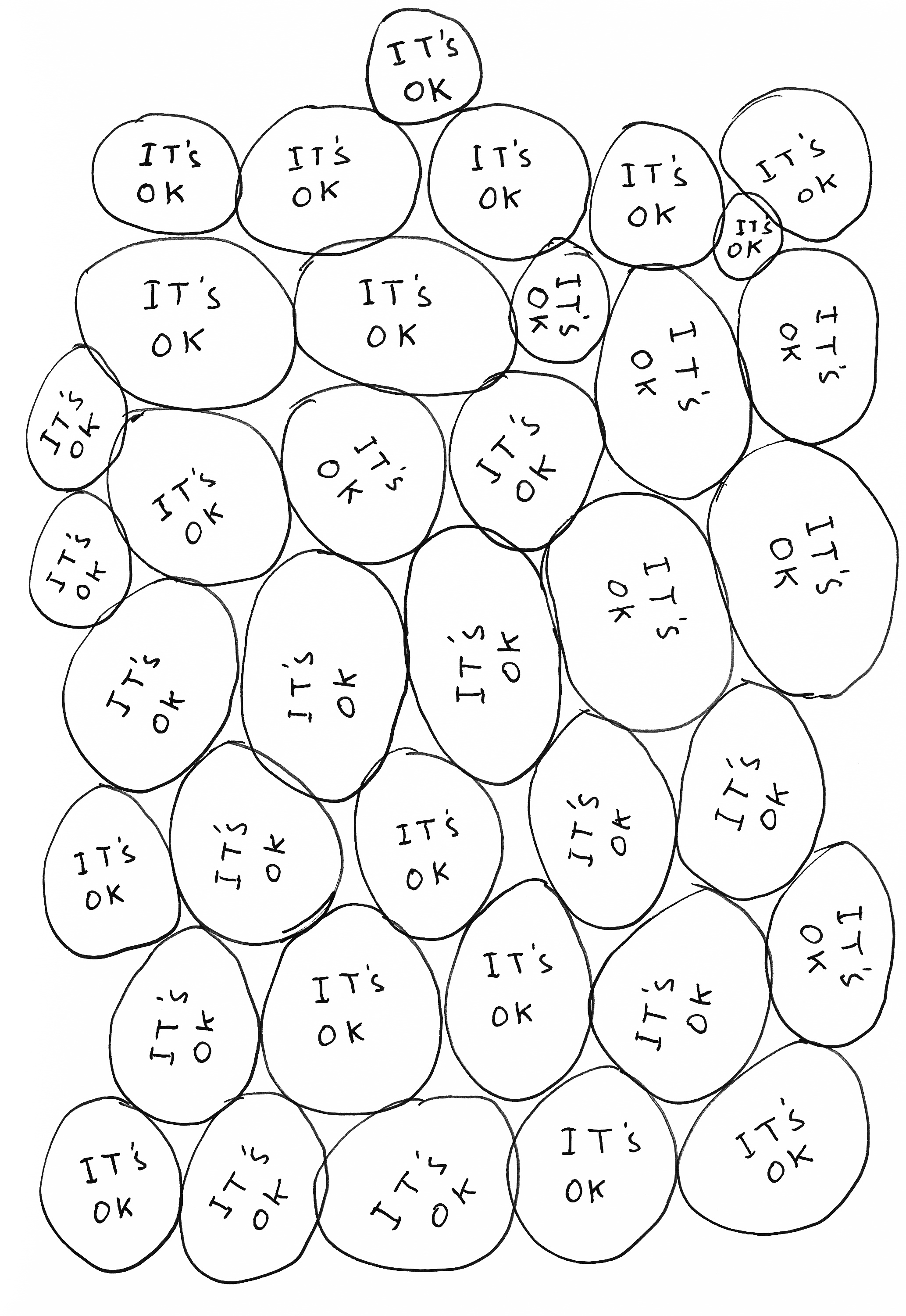 David Shrigley behind the lines
