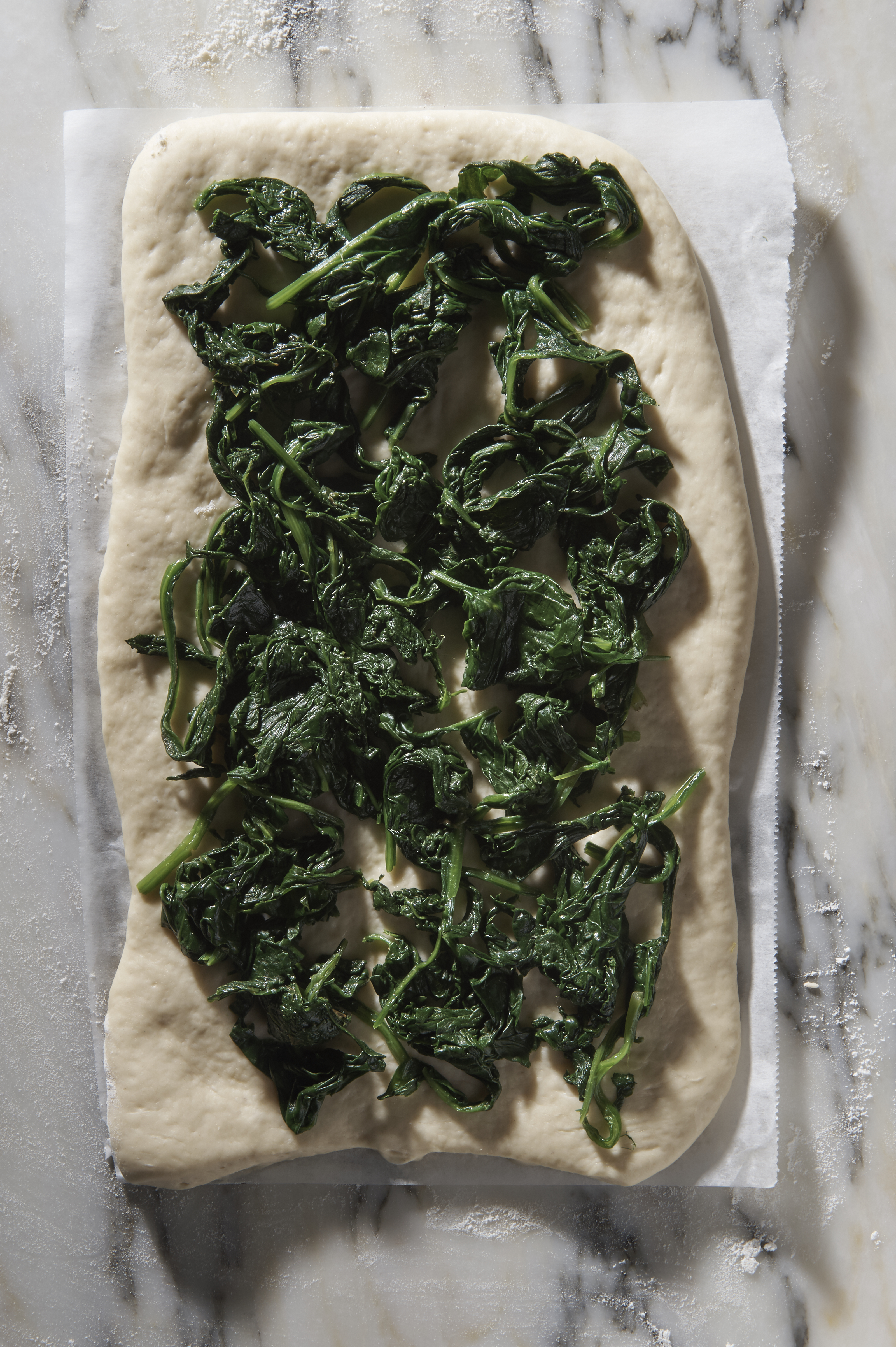Homemade flatbread