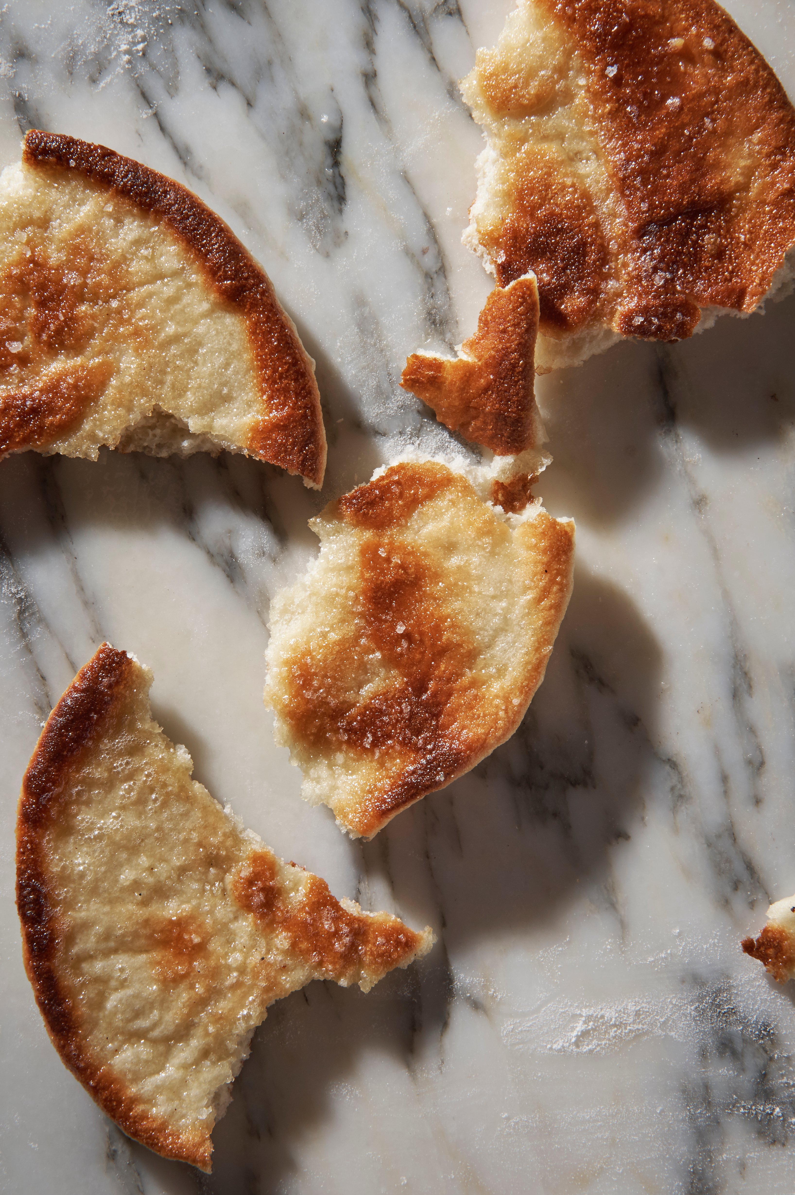 Homemade flatbread