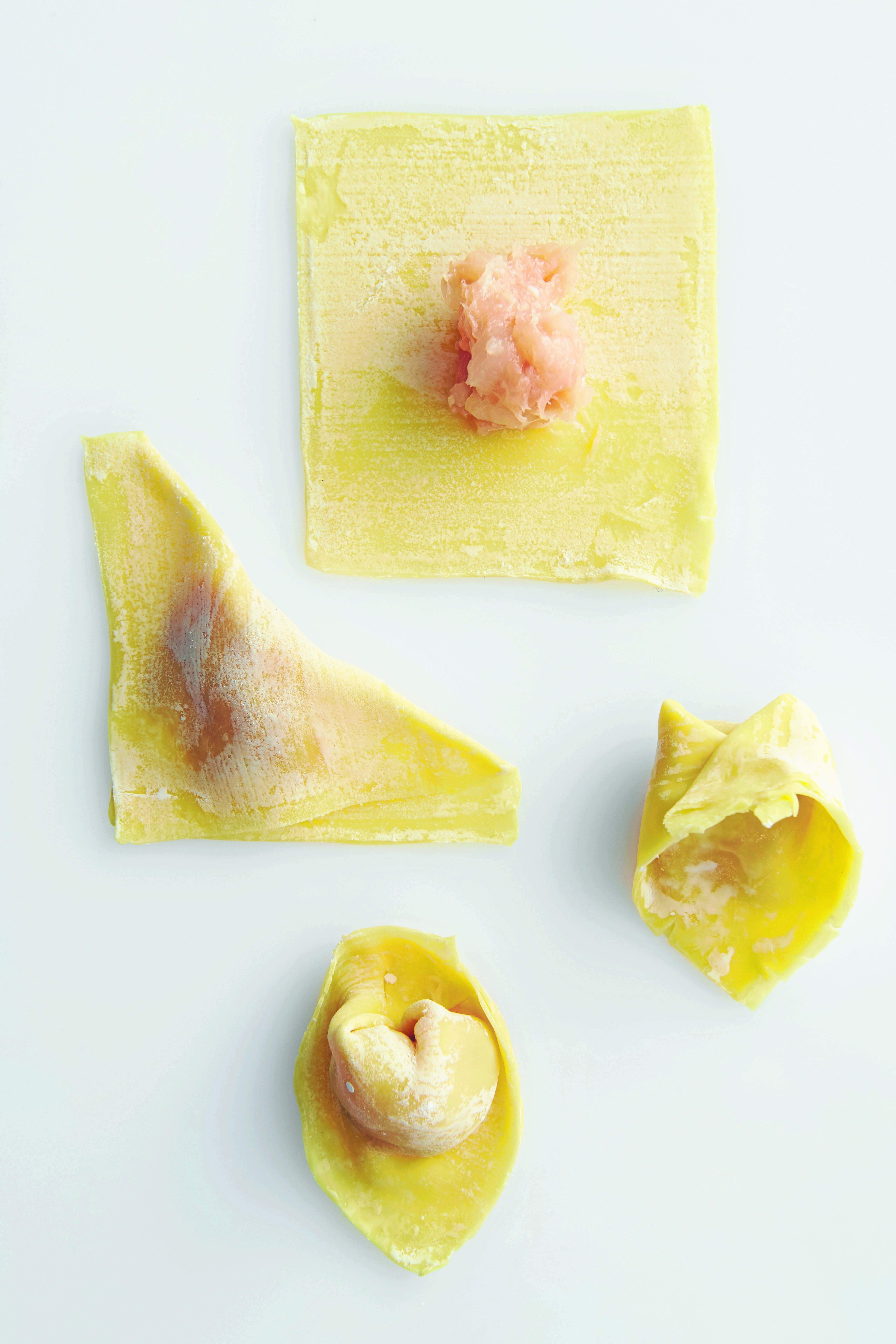 Prawn and chicken dumplings with spiced vinegar