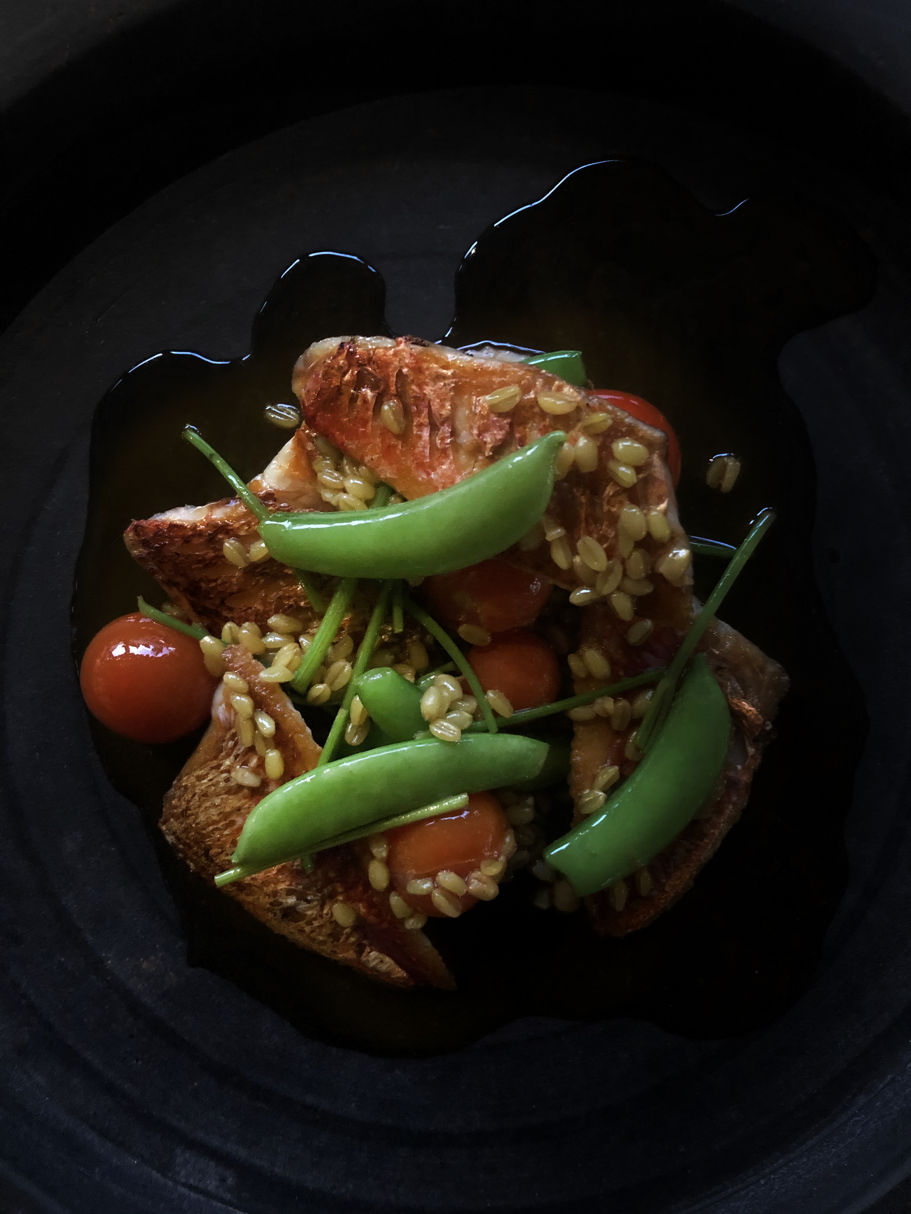 Red mullet escabeche