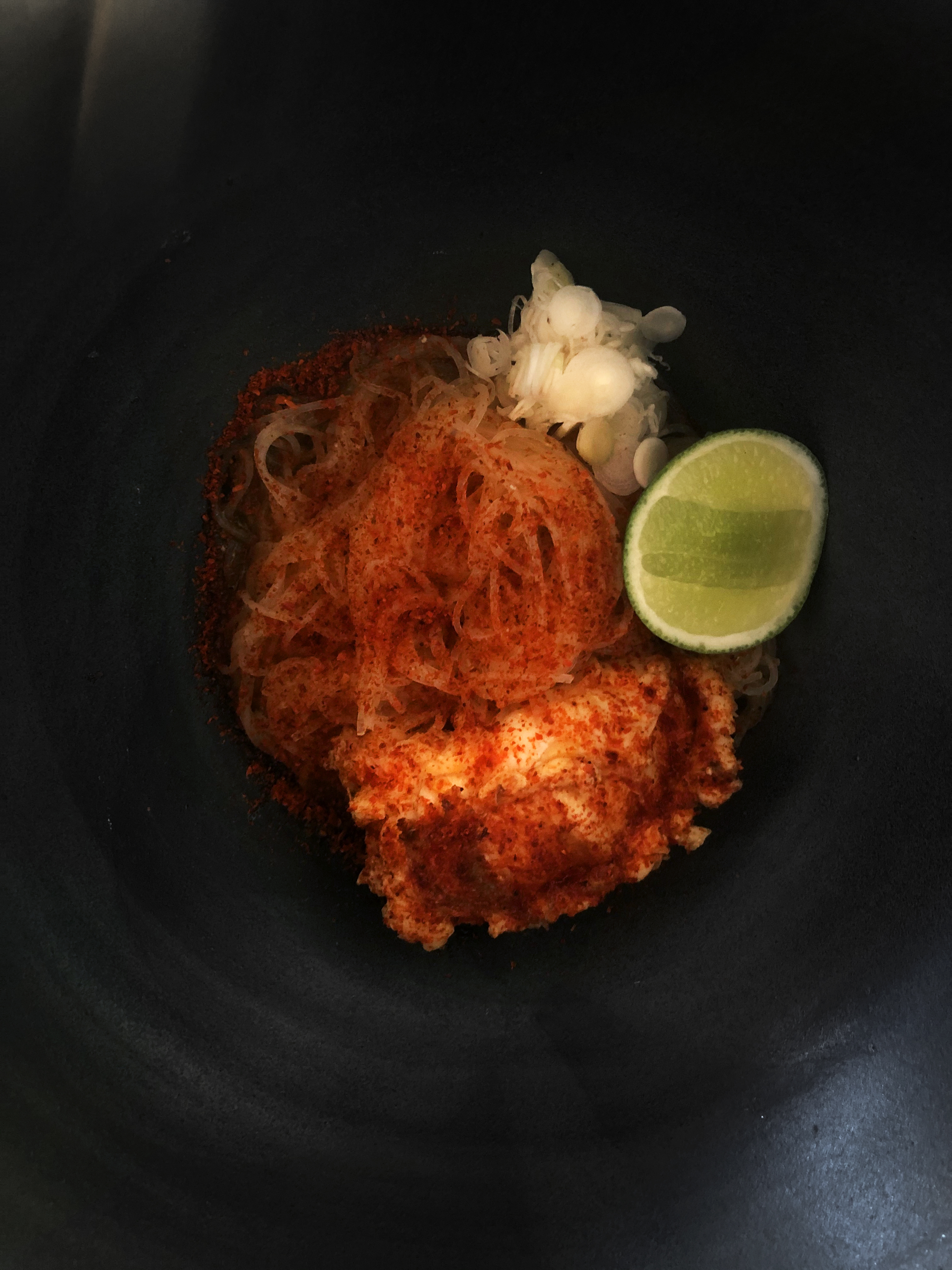 Crayfish noodles