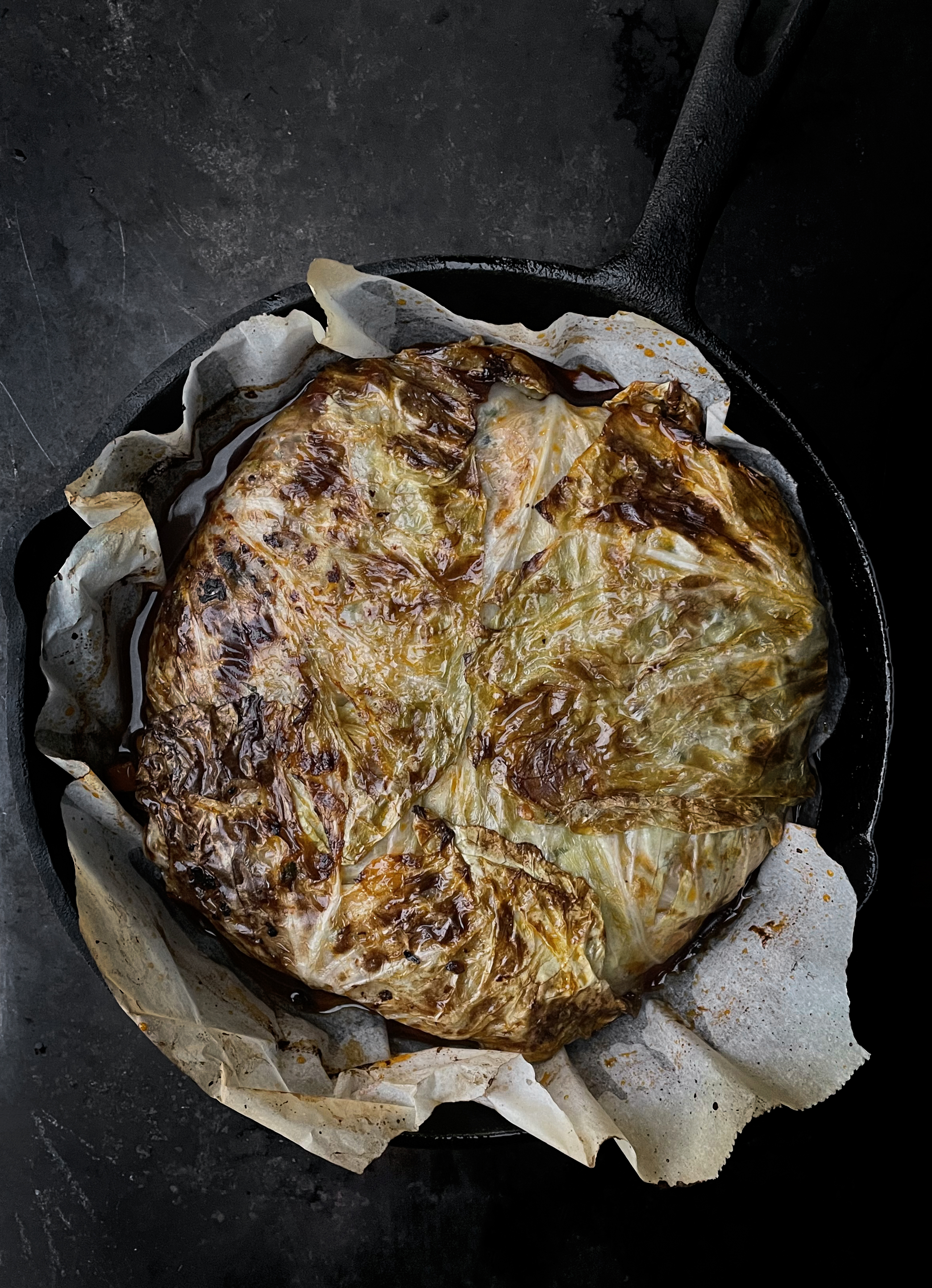 Chou farci (stuffed cabbage)