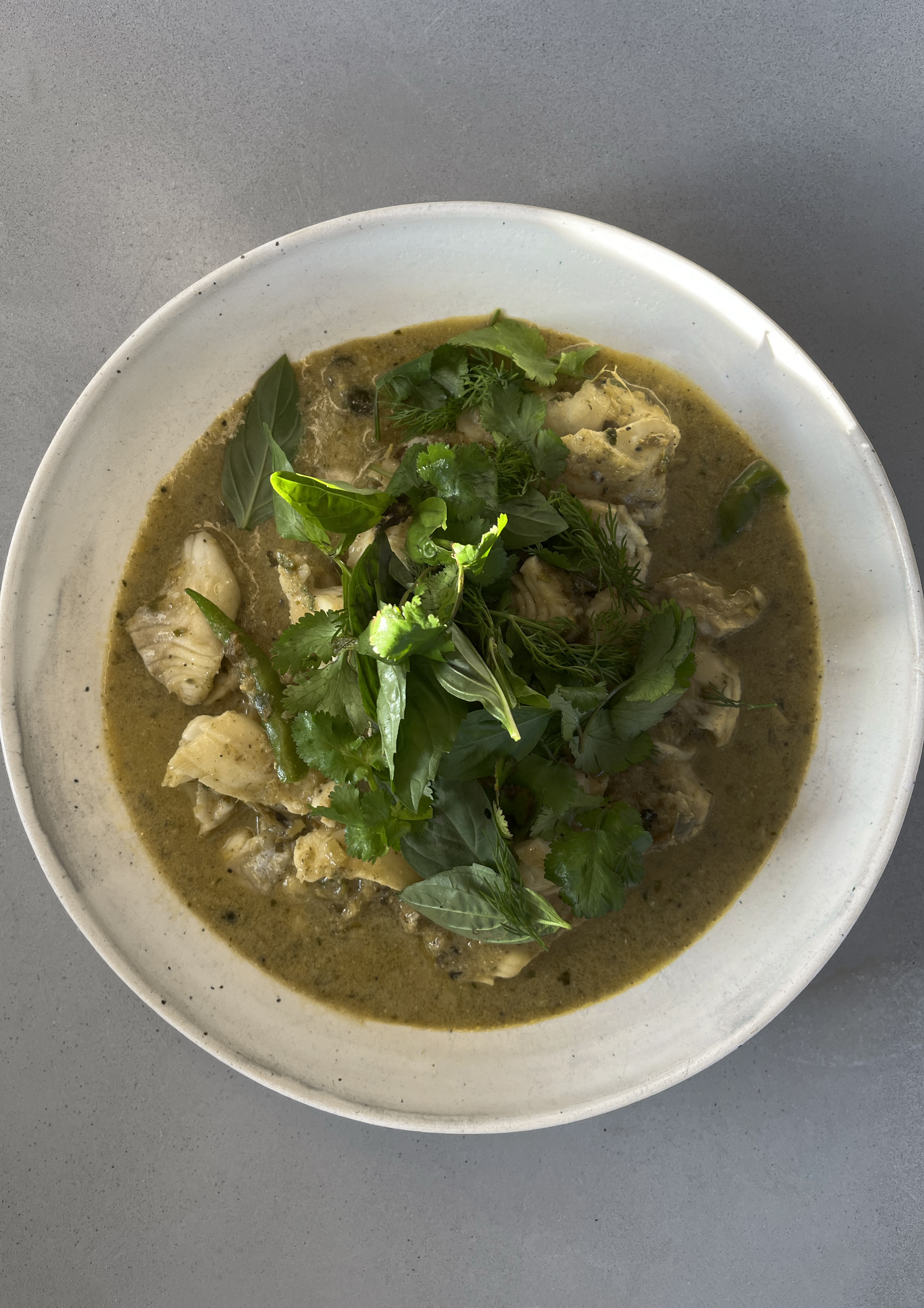 Fish curry