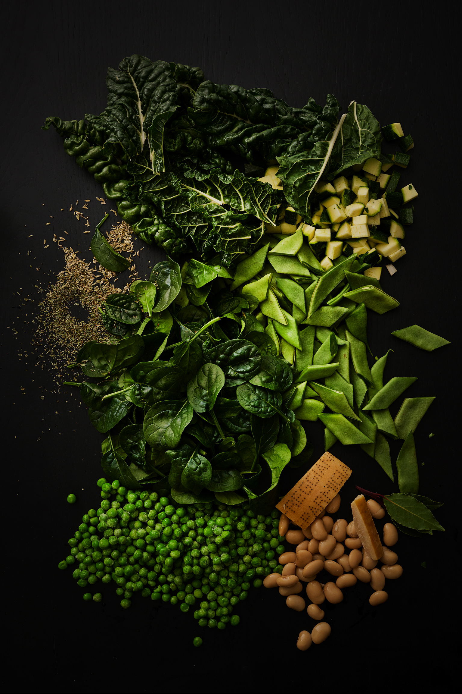 Green minestrone