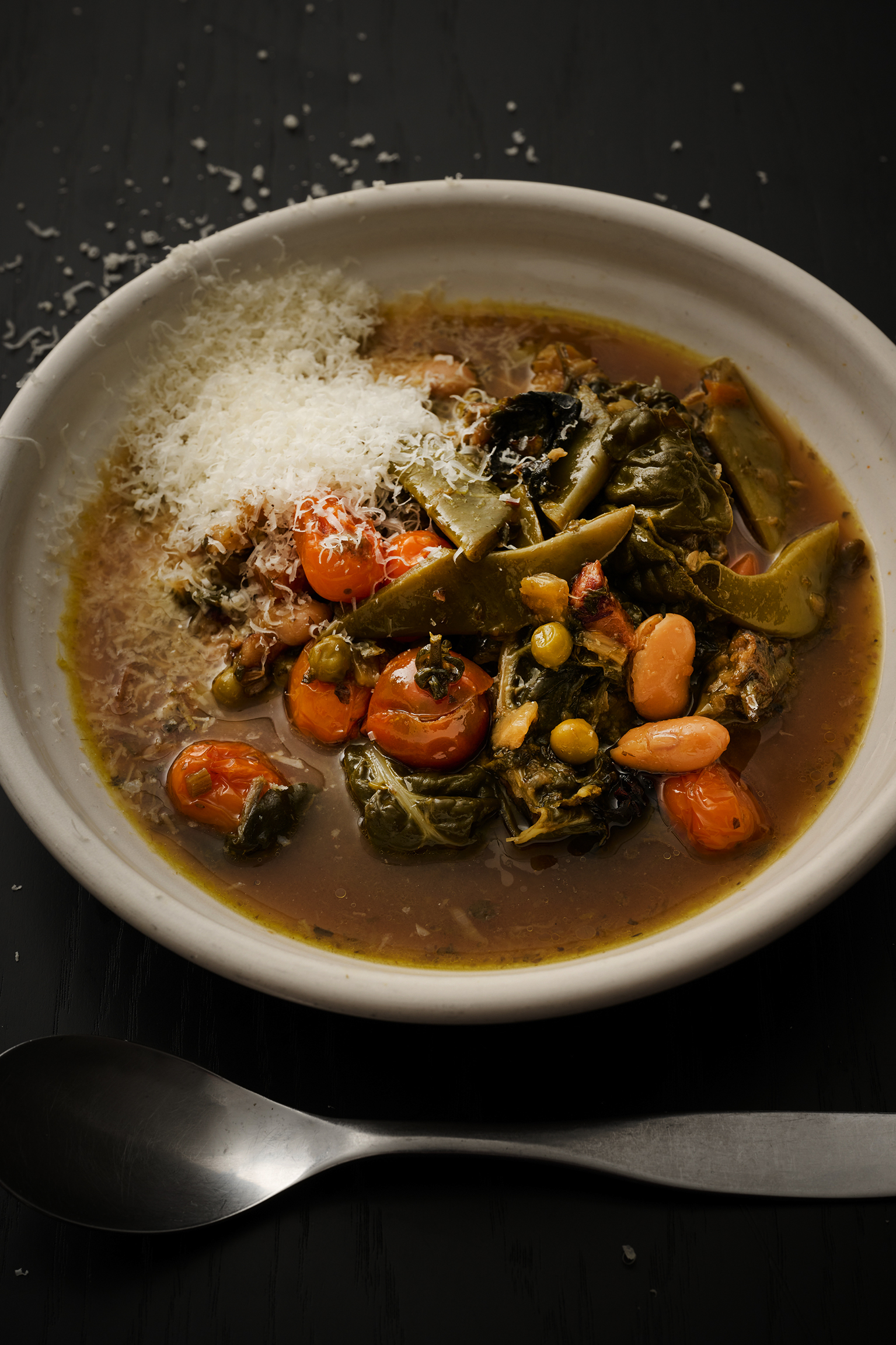 Green minestrone