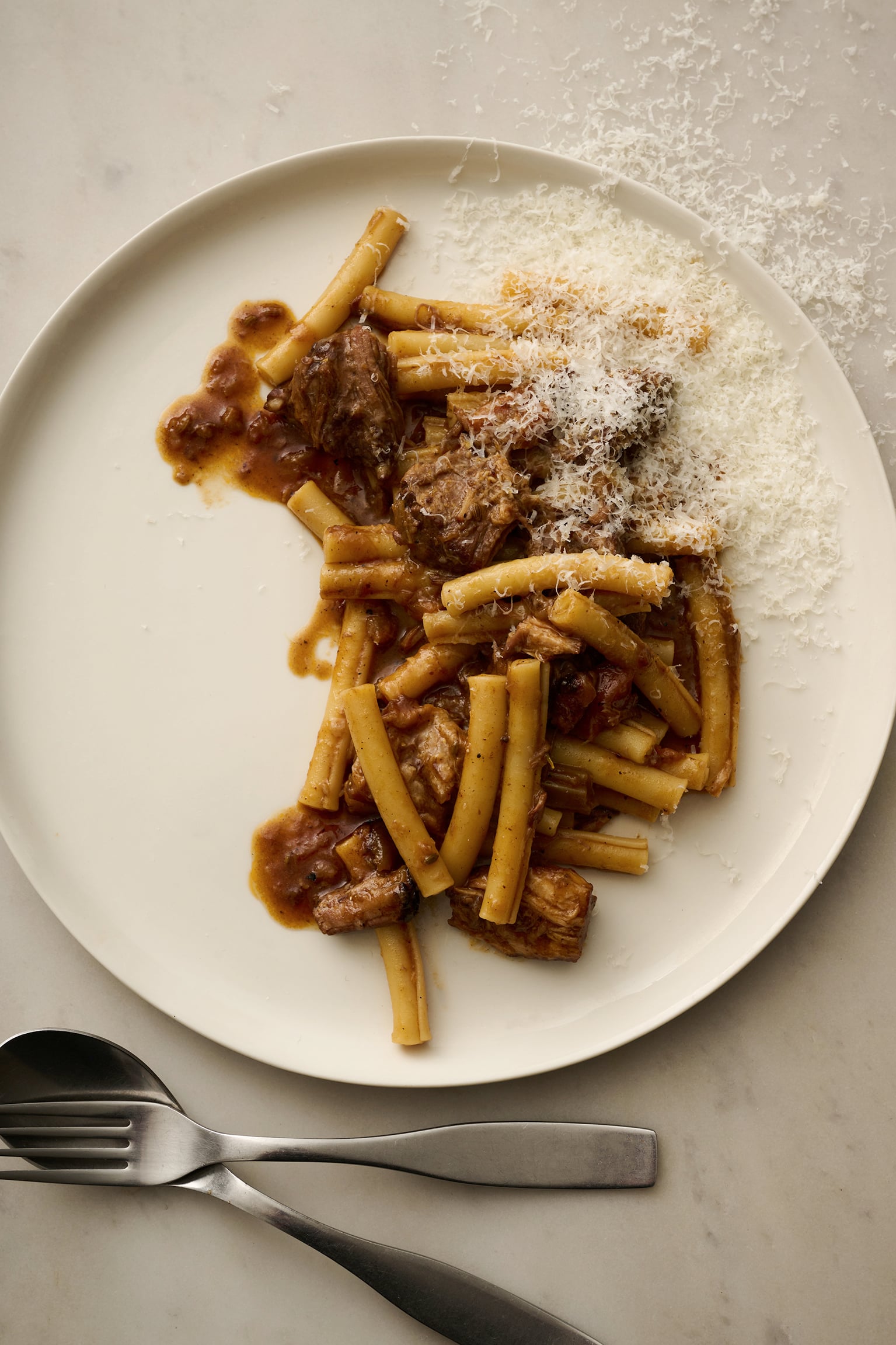 Italian braised beef and pork ragu 