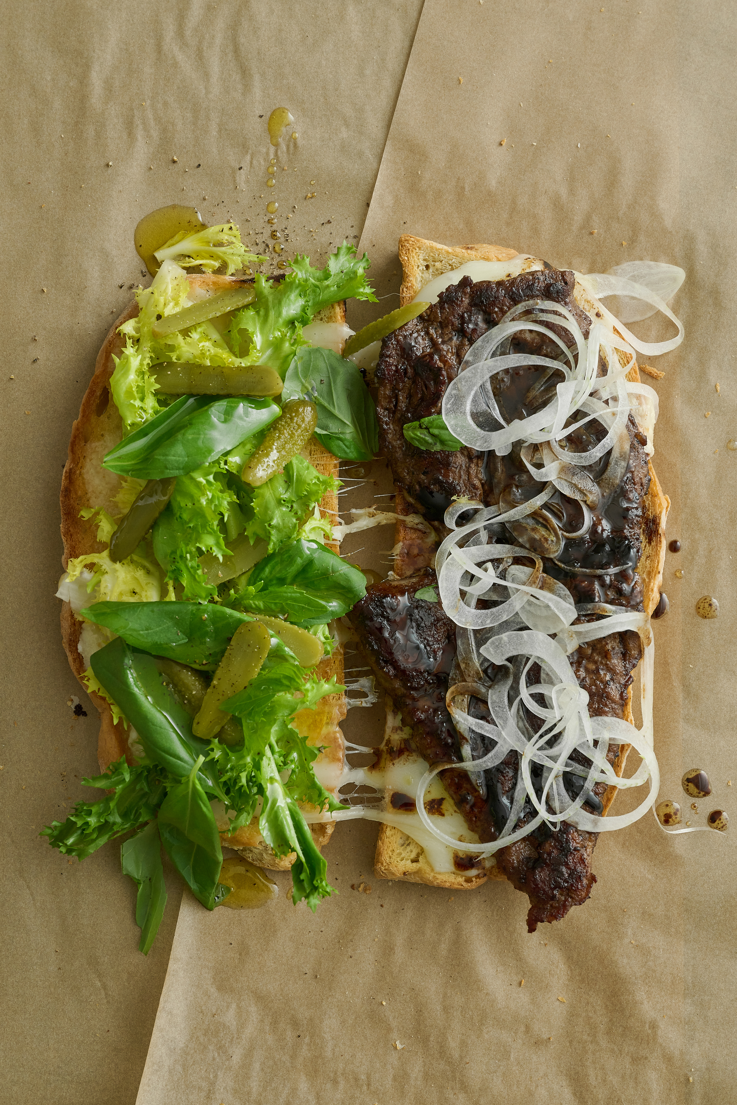 Bistecchina balsamic sandwich