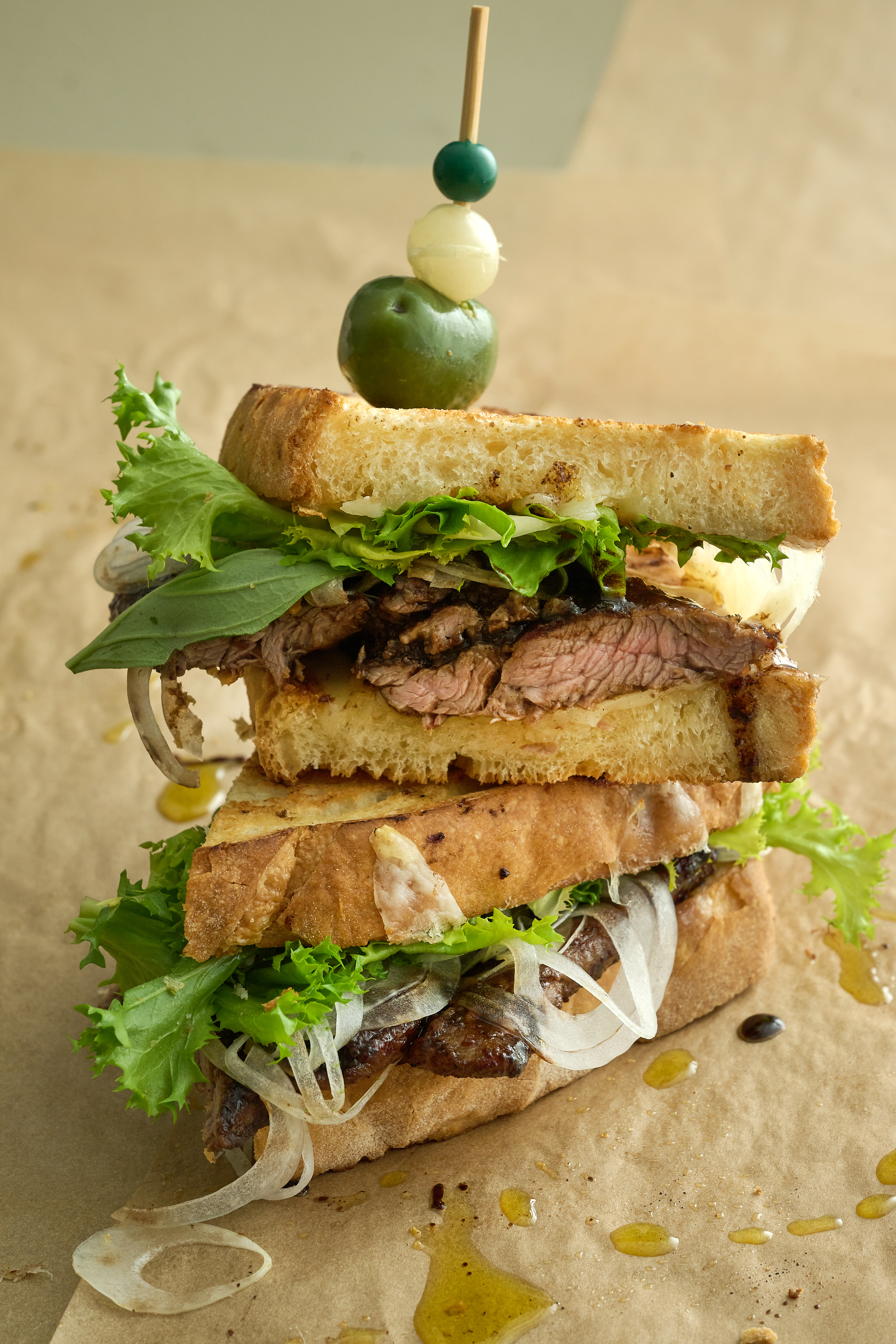 Bistecchina balsamic sandwich