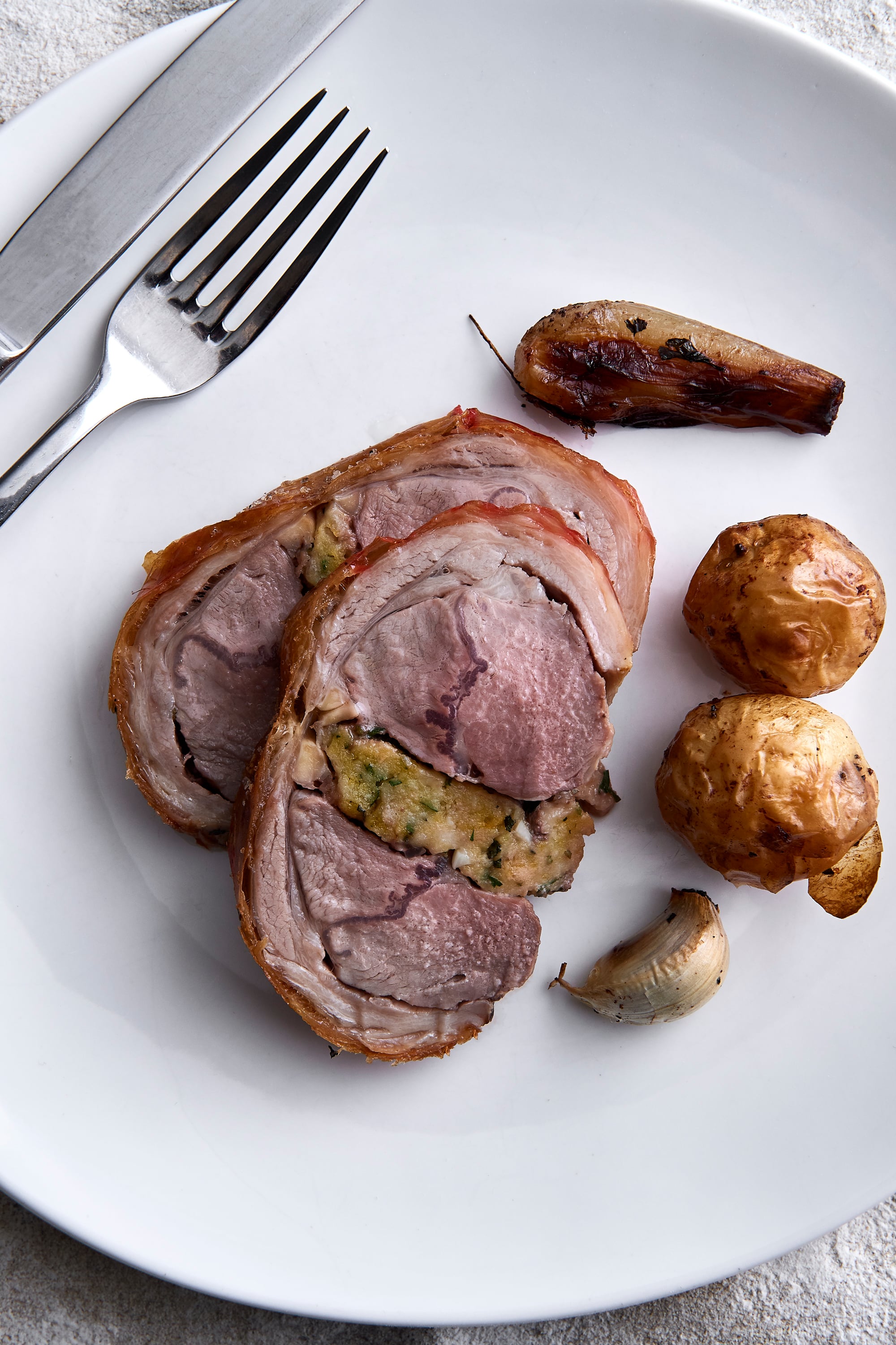 Saddle of lamb