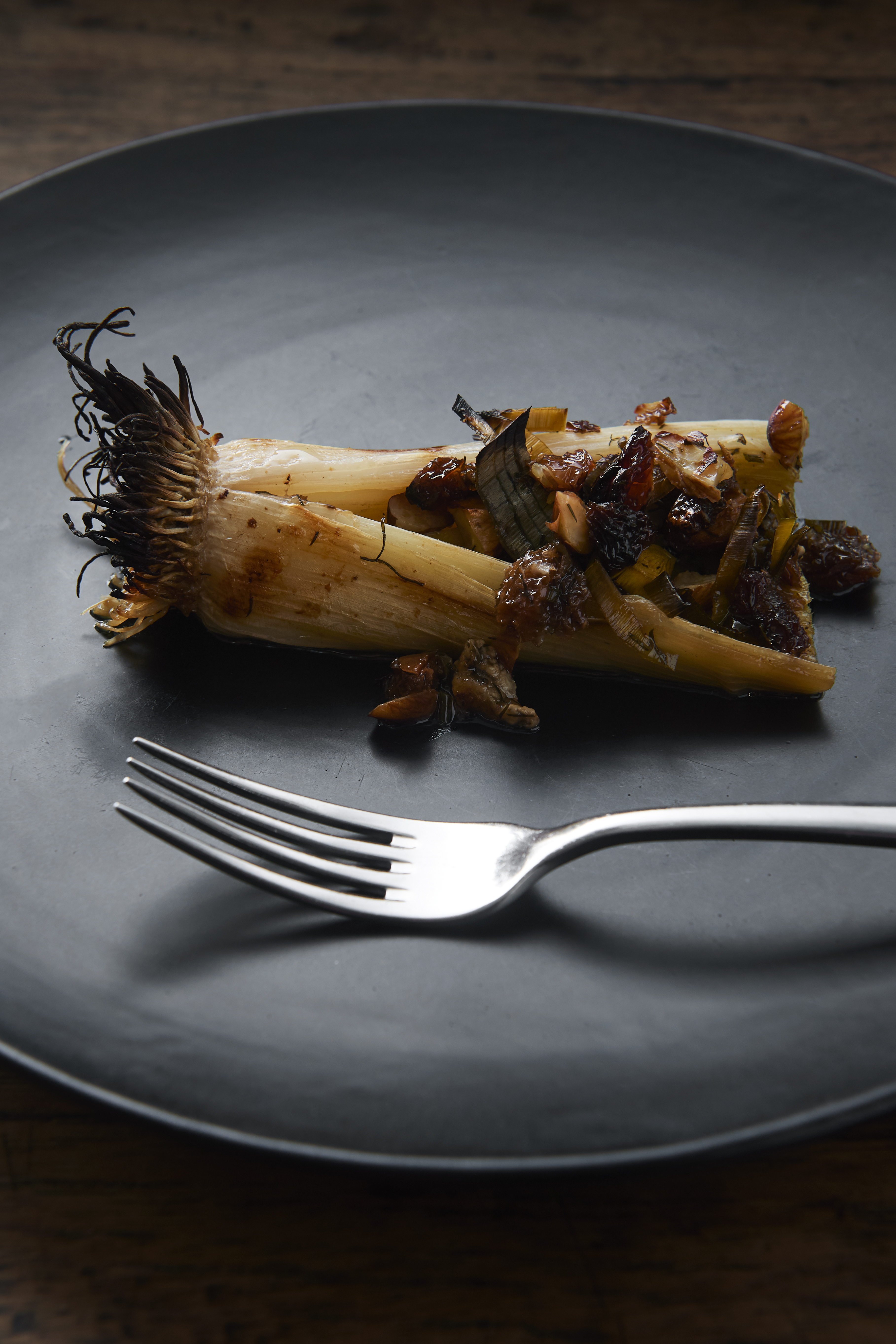 Stuffed leeks