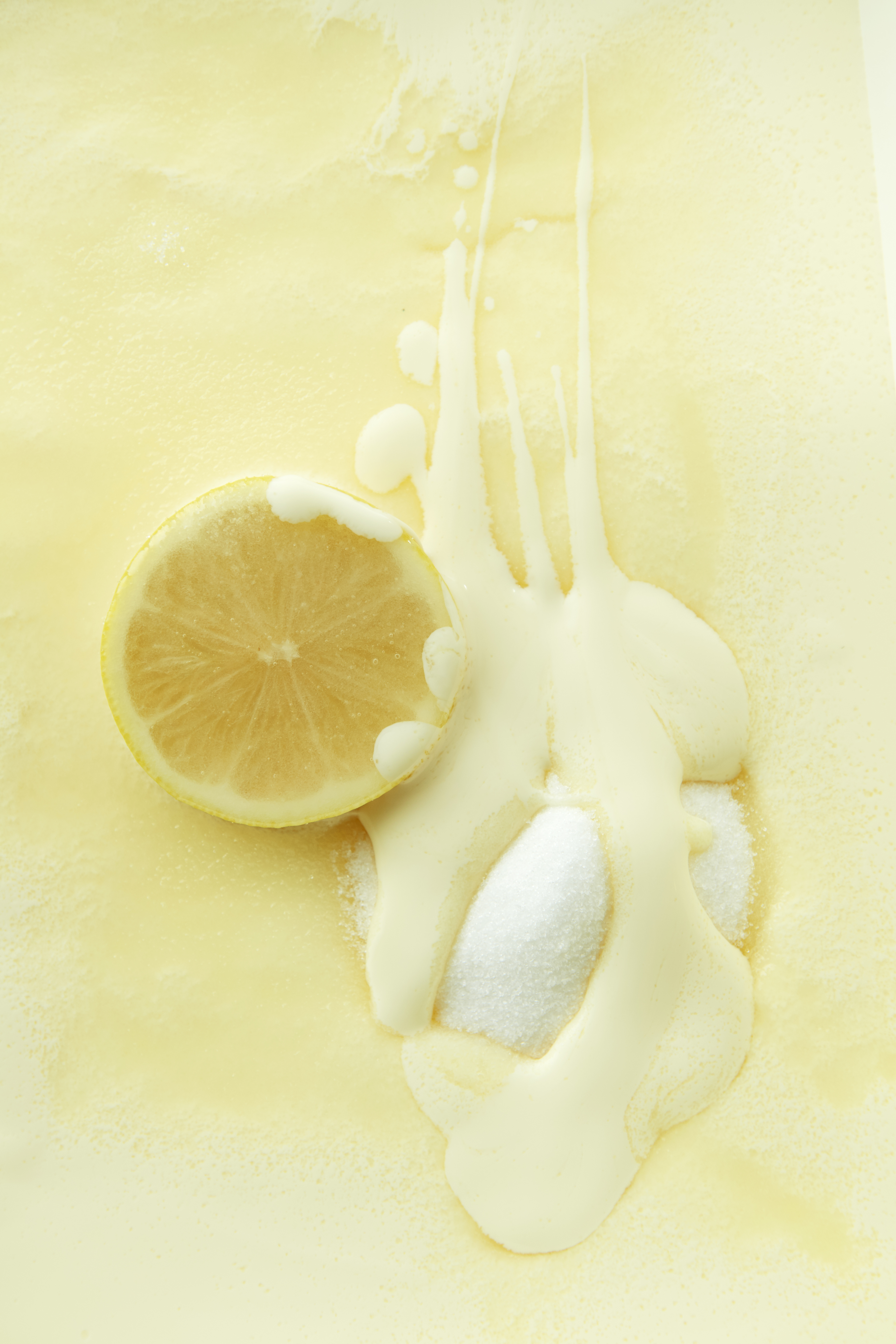 Lemon posset with Chantilly cream
