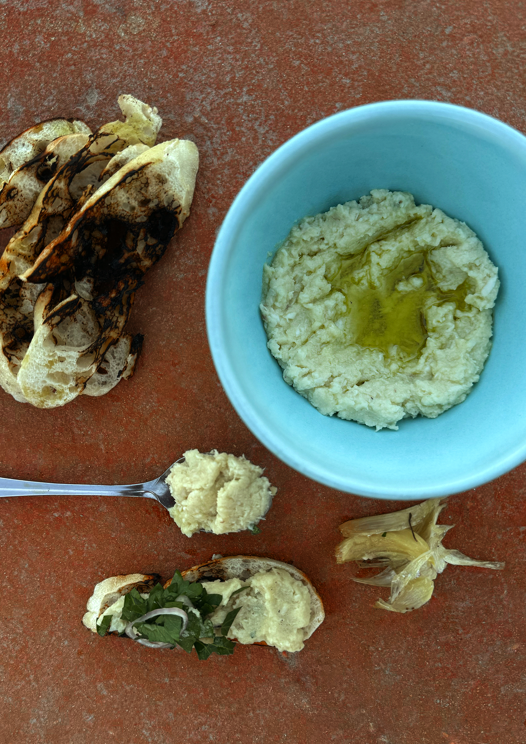 Salted and preserved fish dip