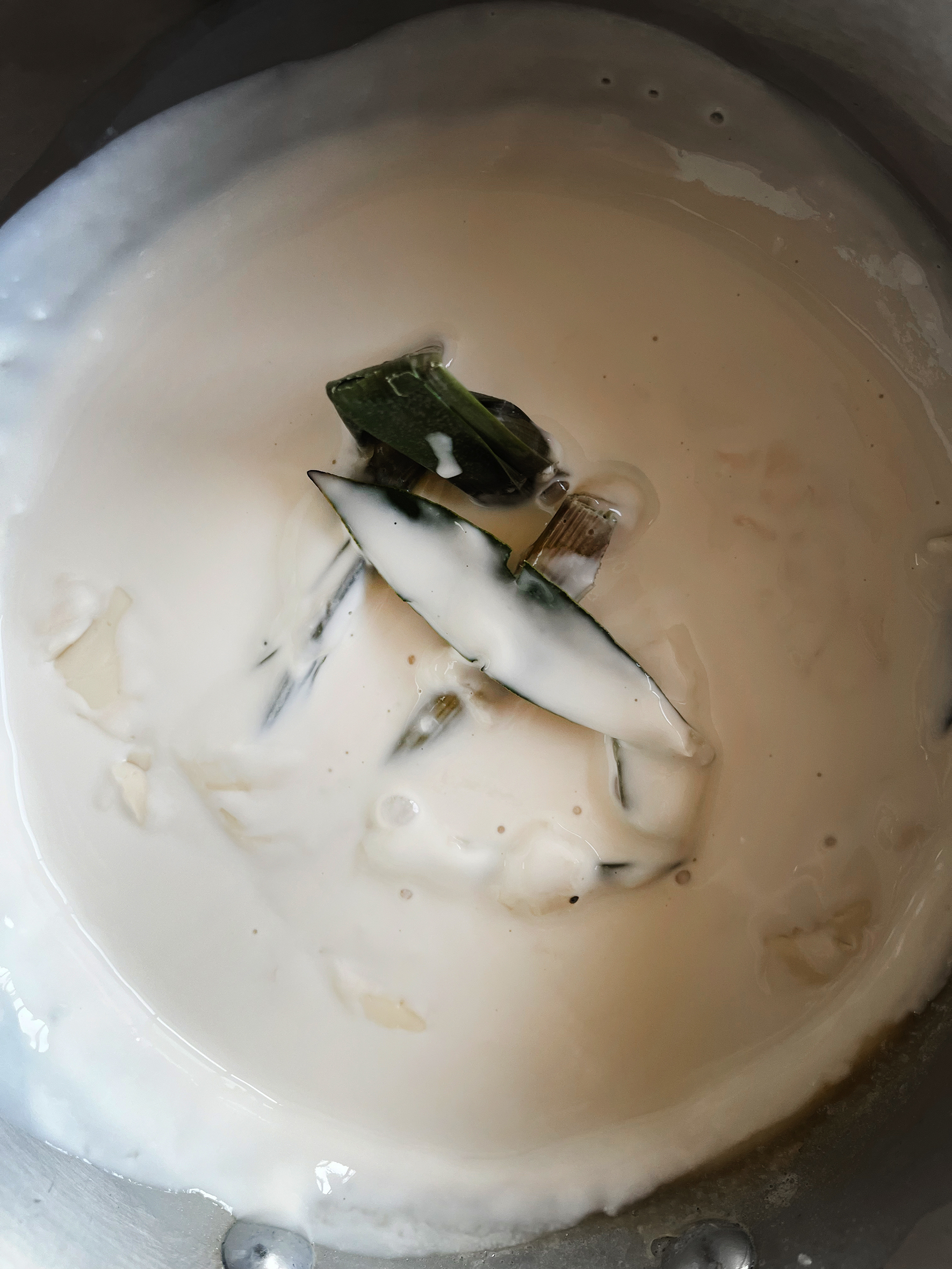 Mango sago pudding