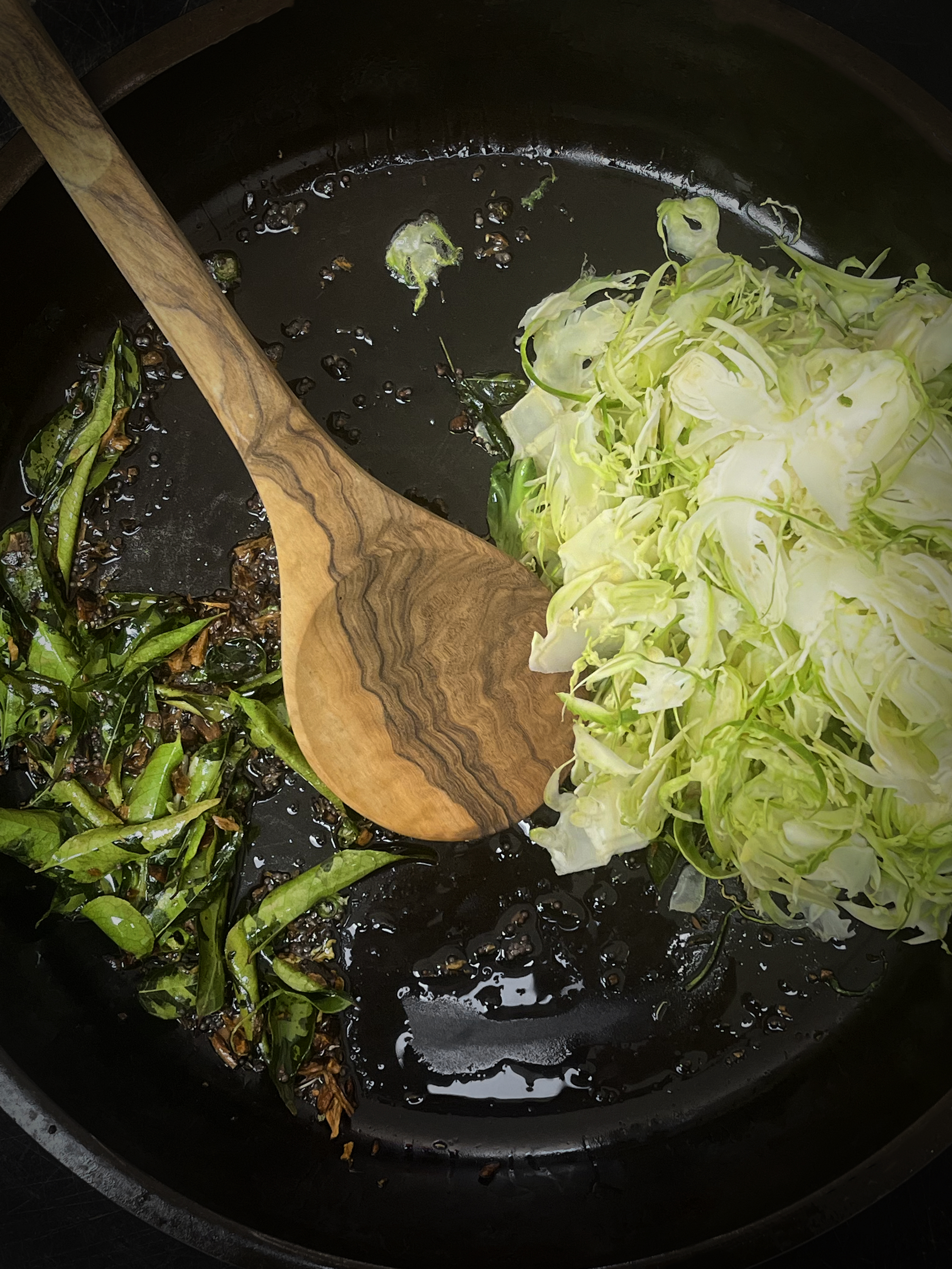 Brussels sprout mallung