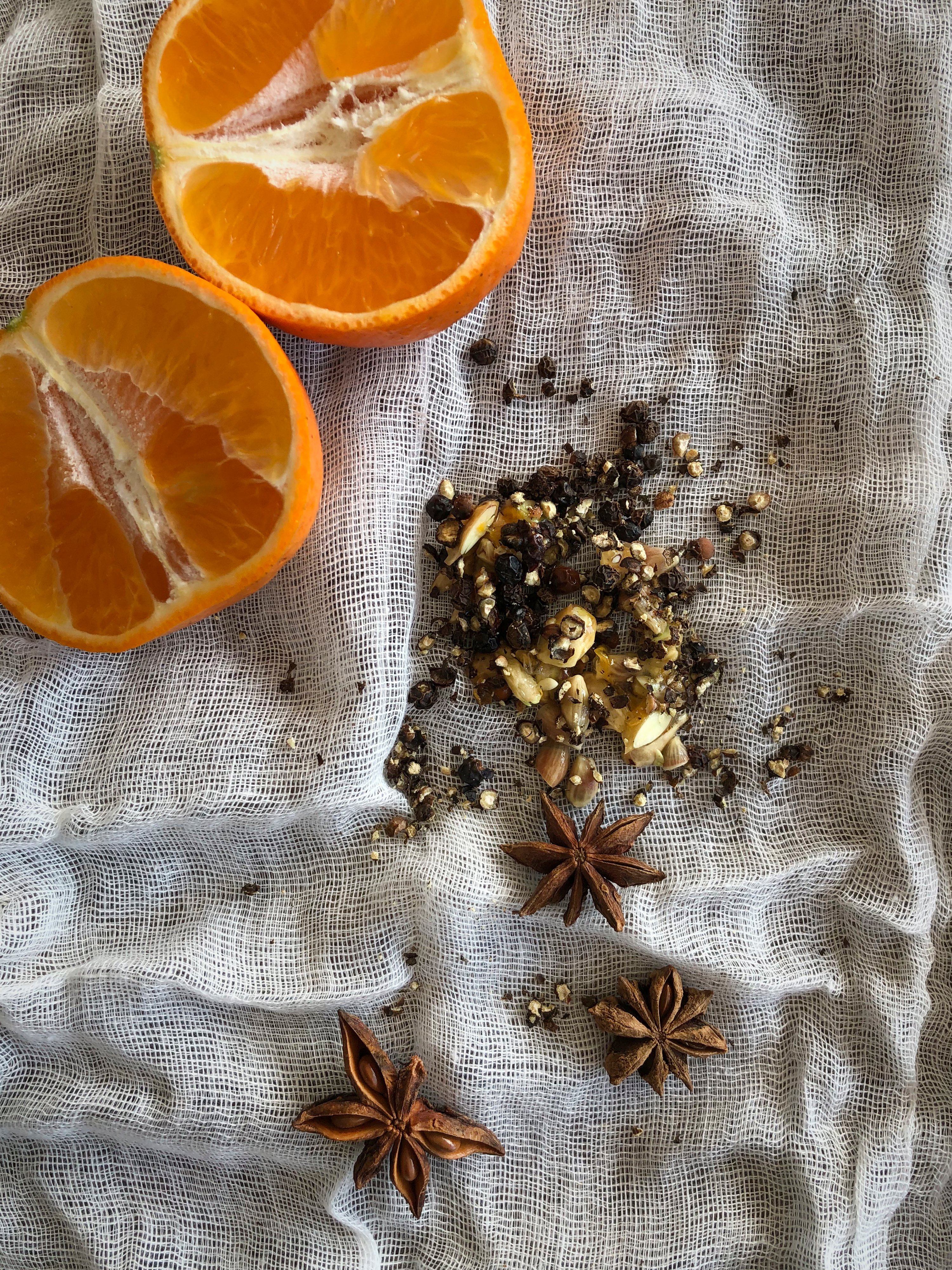 Clementine marmalade with star anise and black pepper