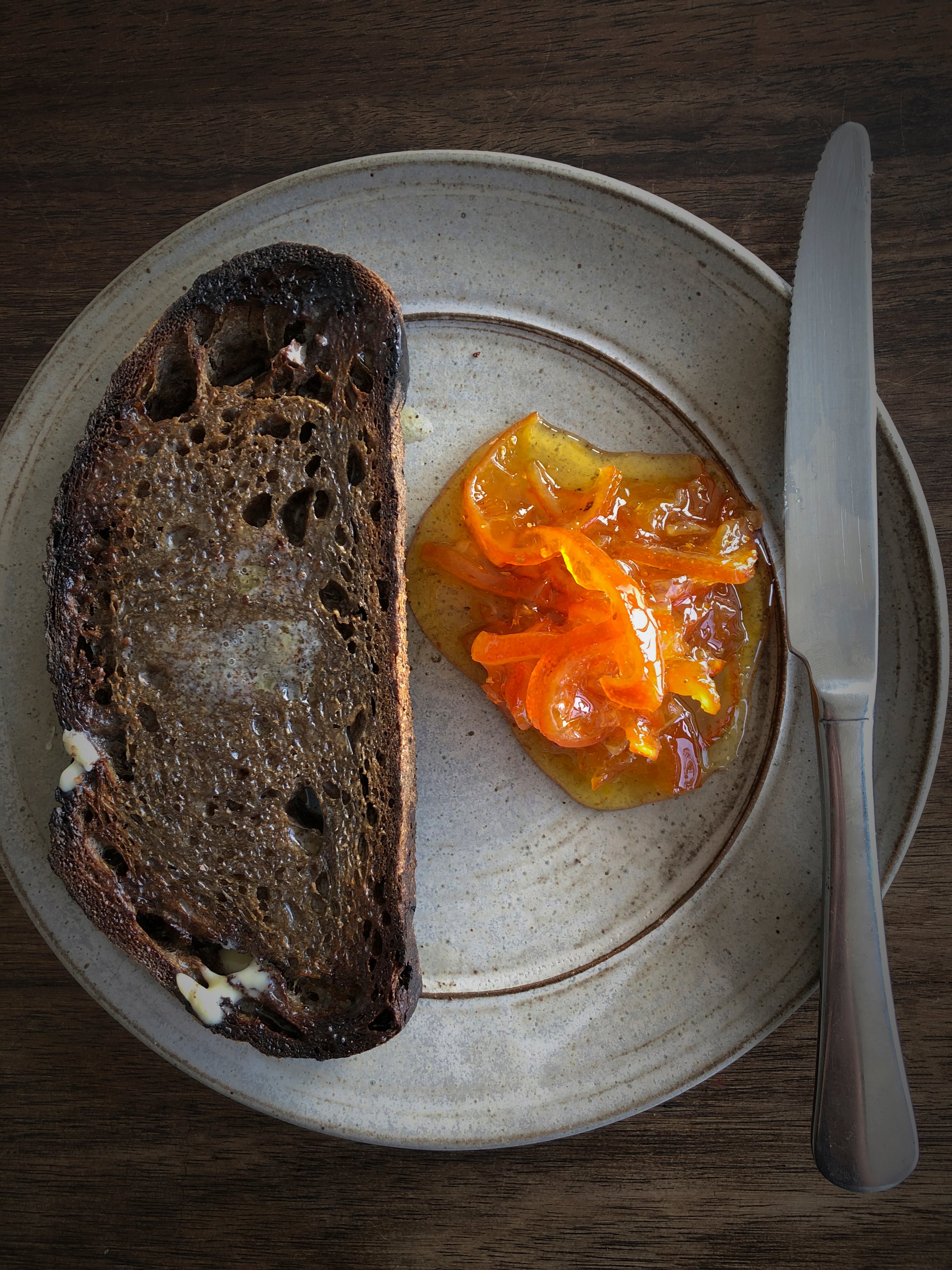 Clementine marmalade with star anise and black pepper