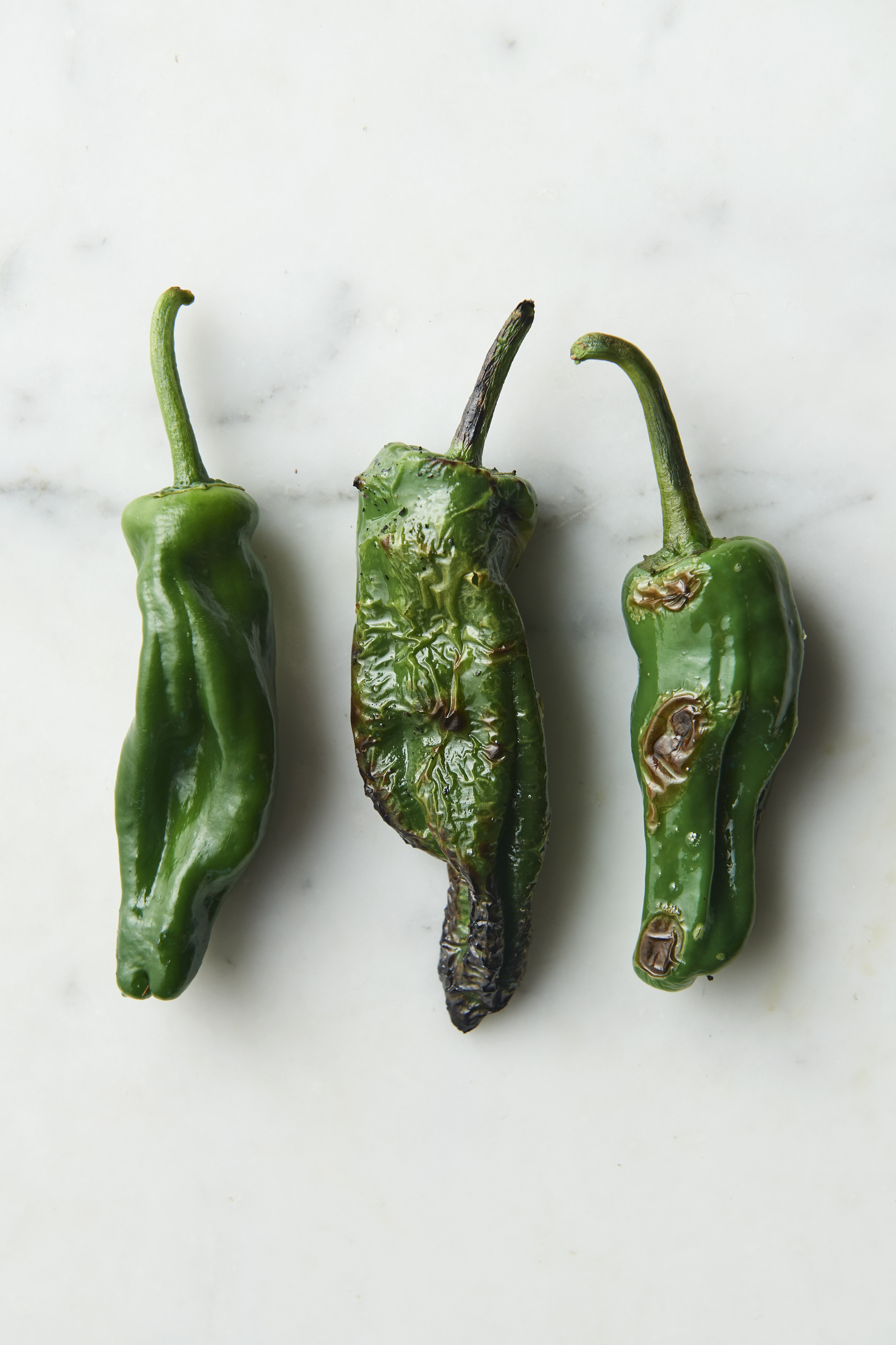 Padrón peppers with tomato bread and aioli