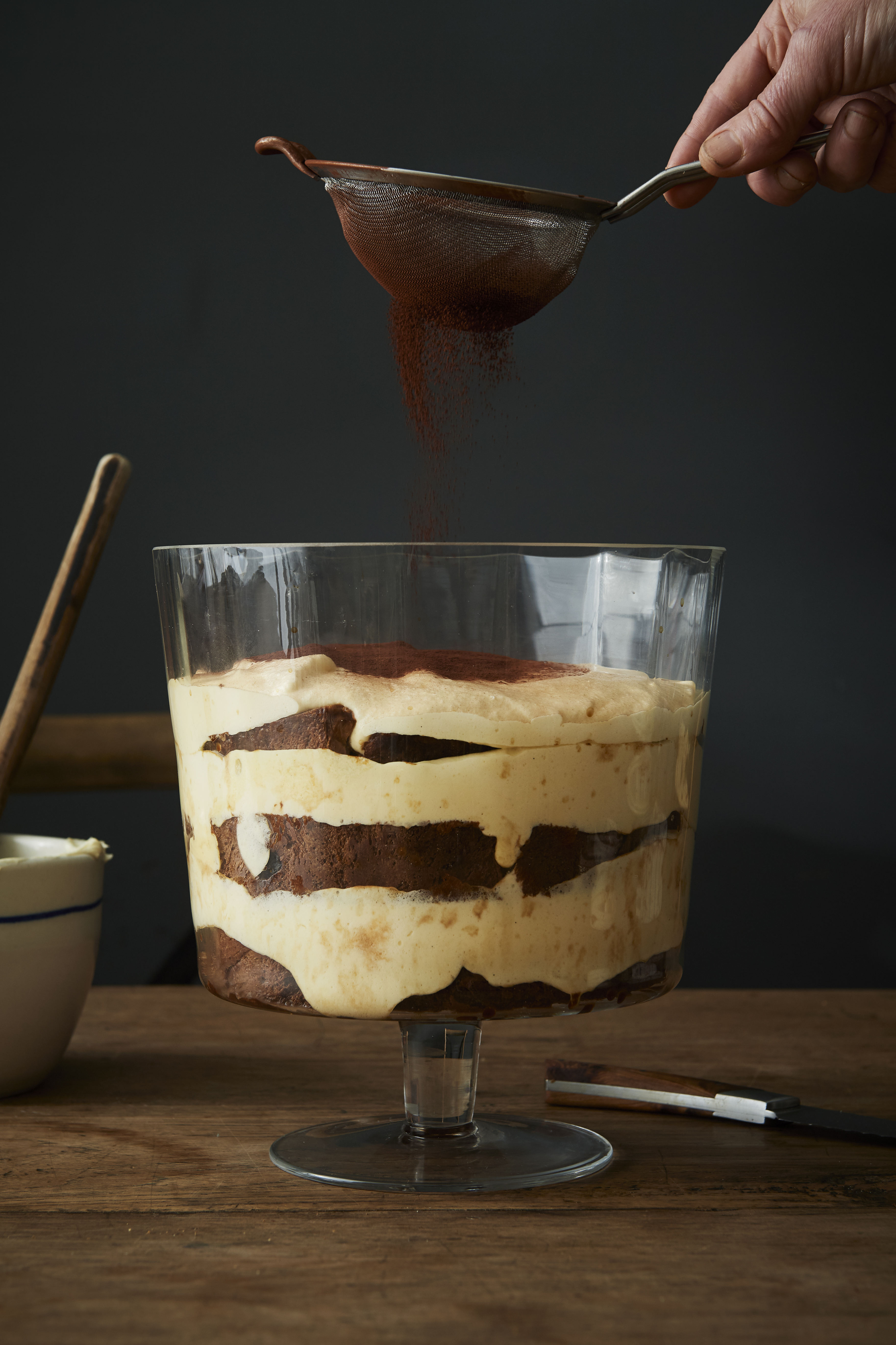 Non-traditional tiramisu