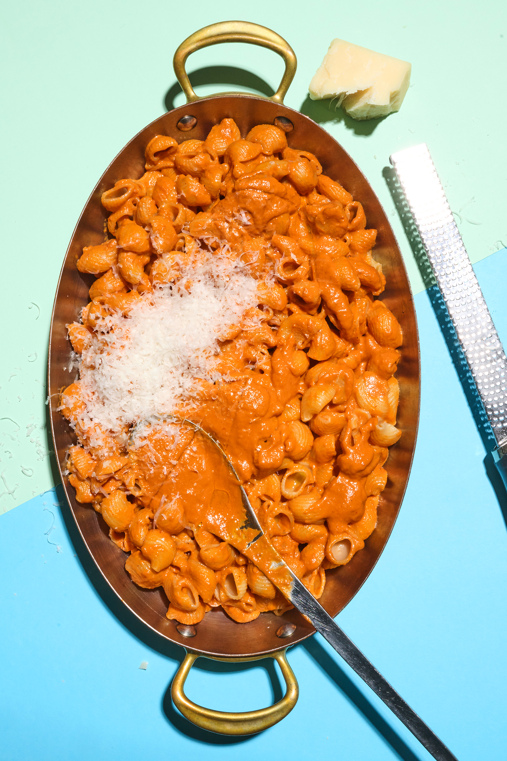 Pipe rigate with tomato vodka sauce