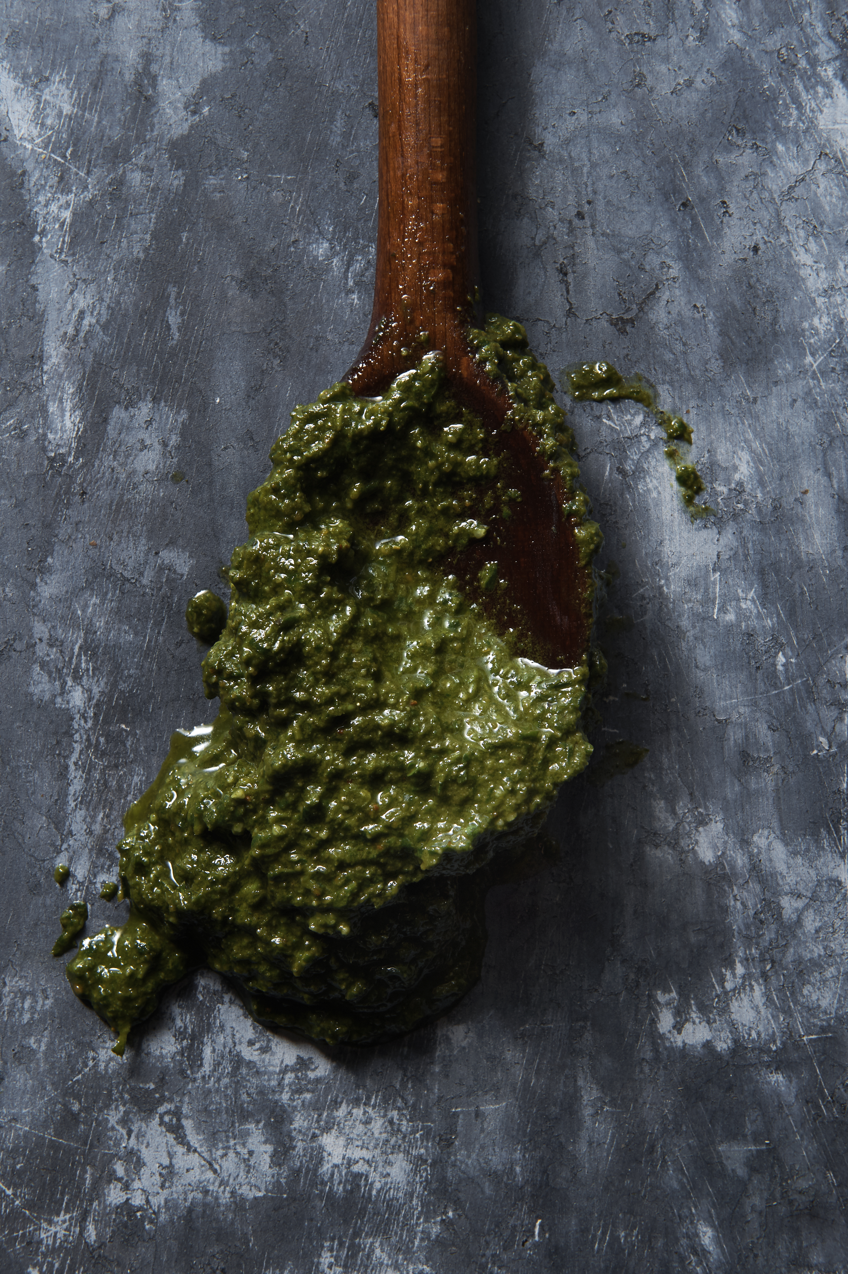 Green bean salad with pesto