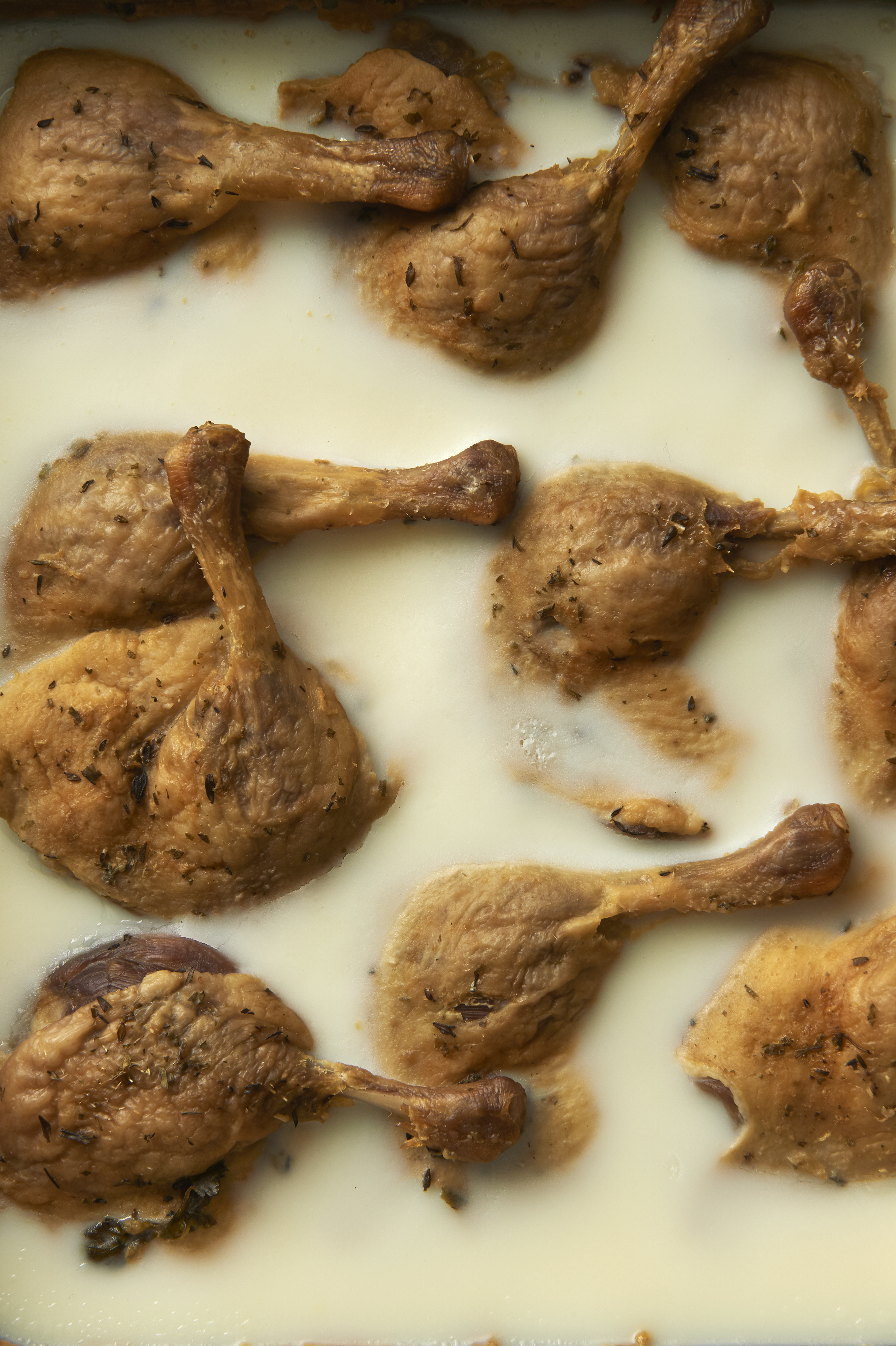 Duck confit and ventrèche