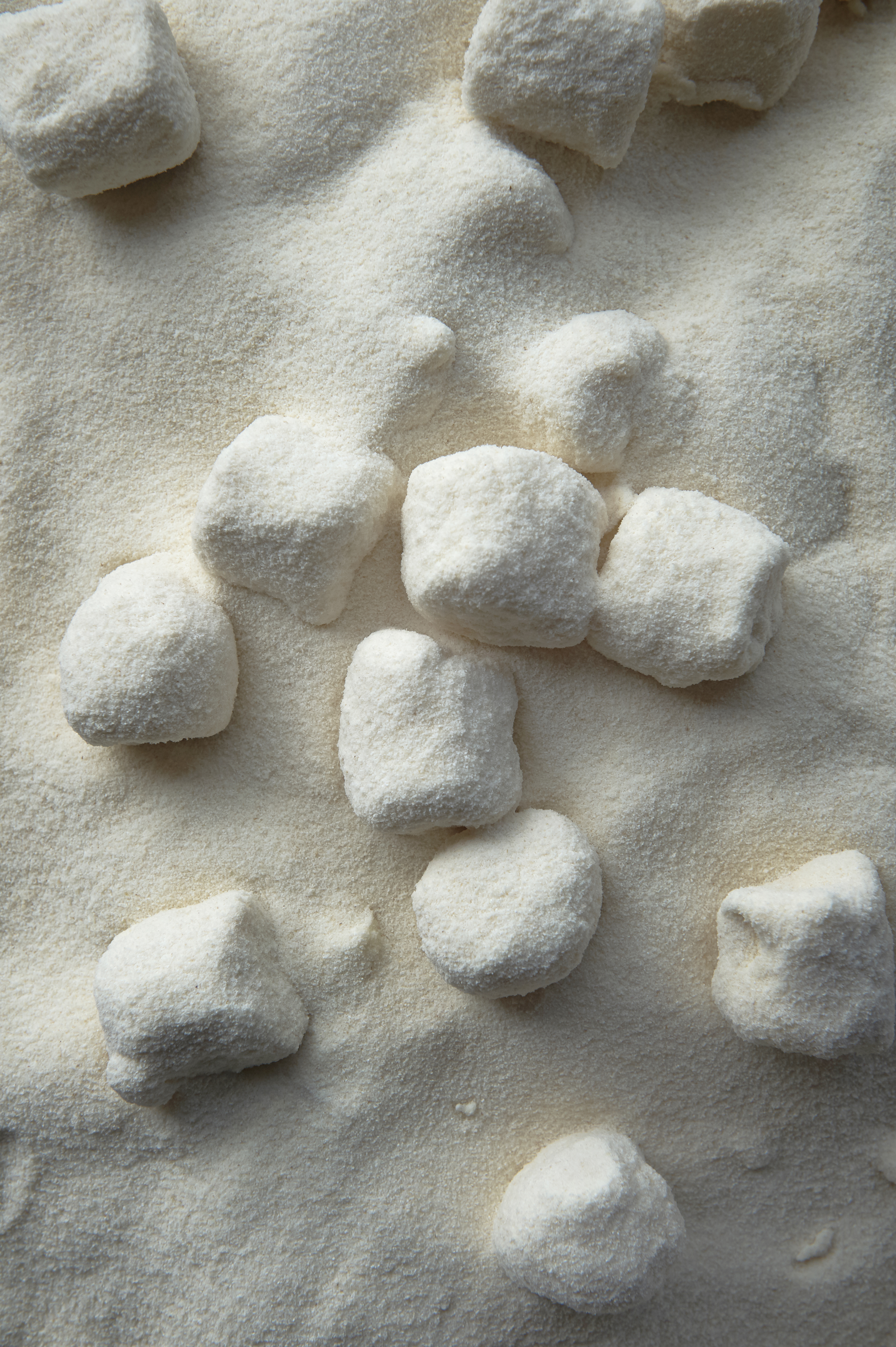 Ricotta dumplings with burnt butter, pine nuts and sage