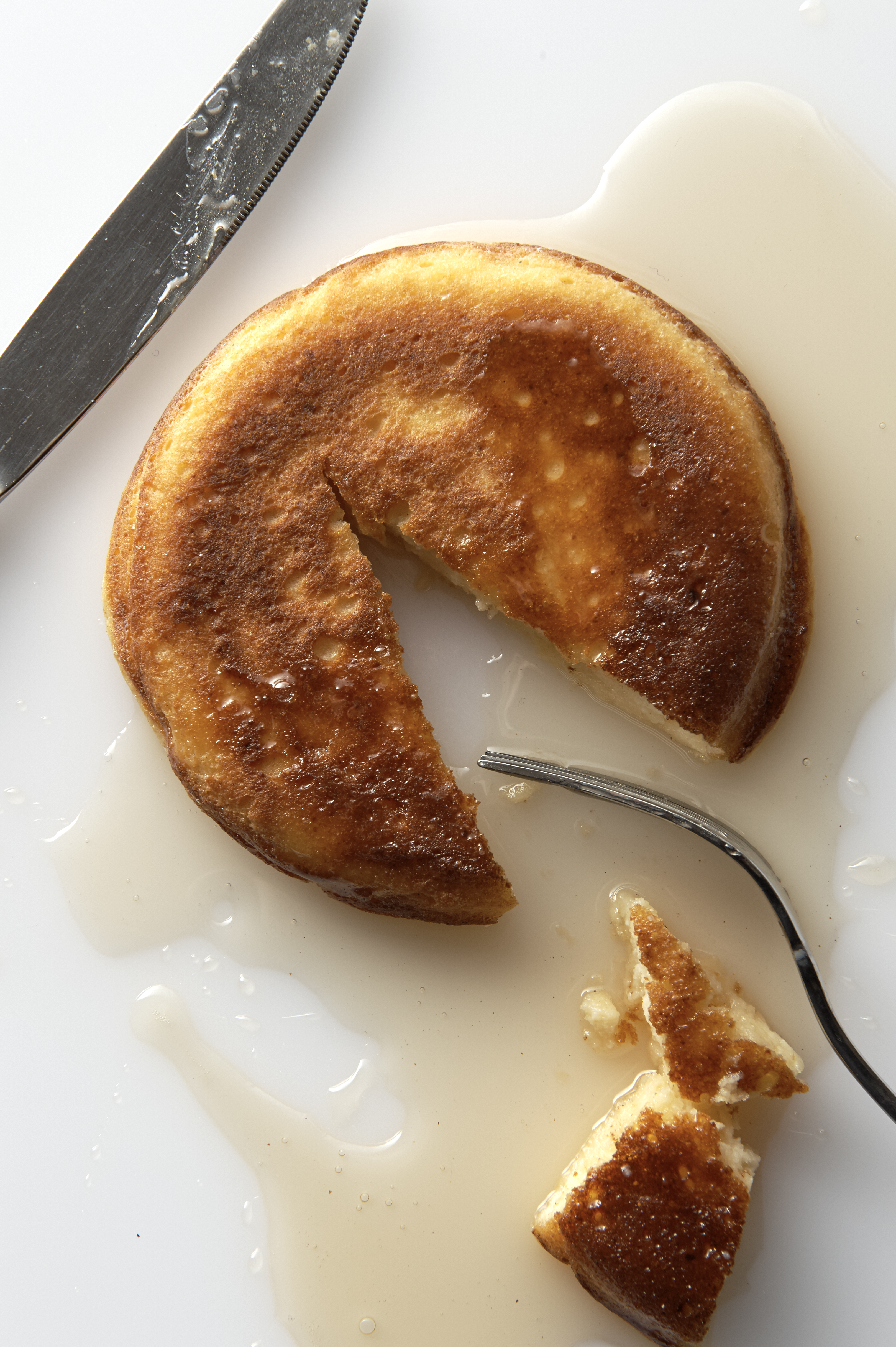 Spring onion and ricotta pancakes