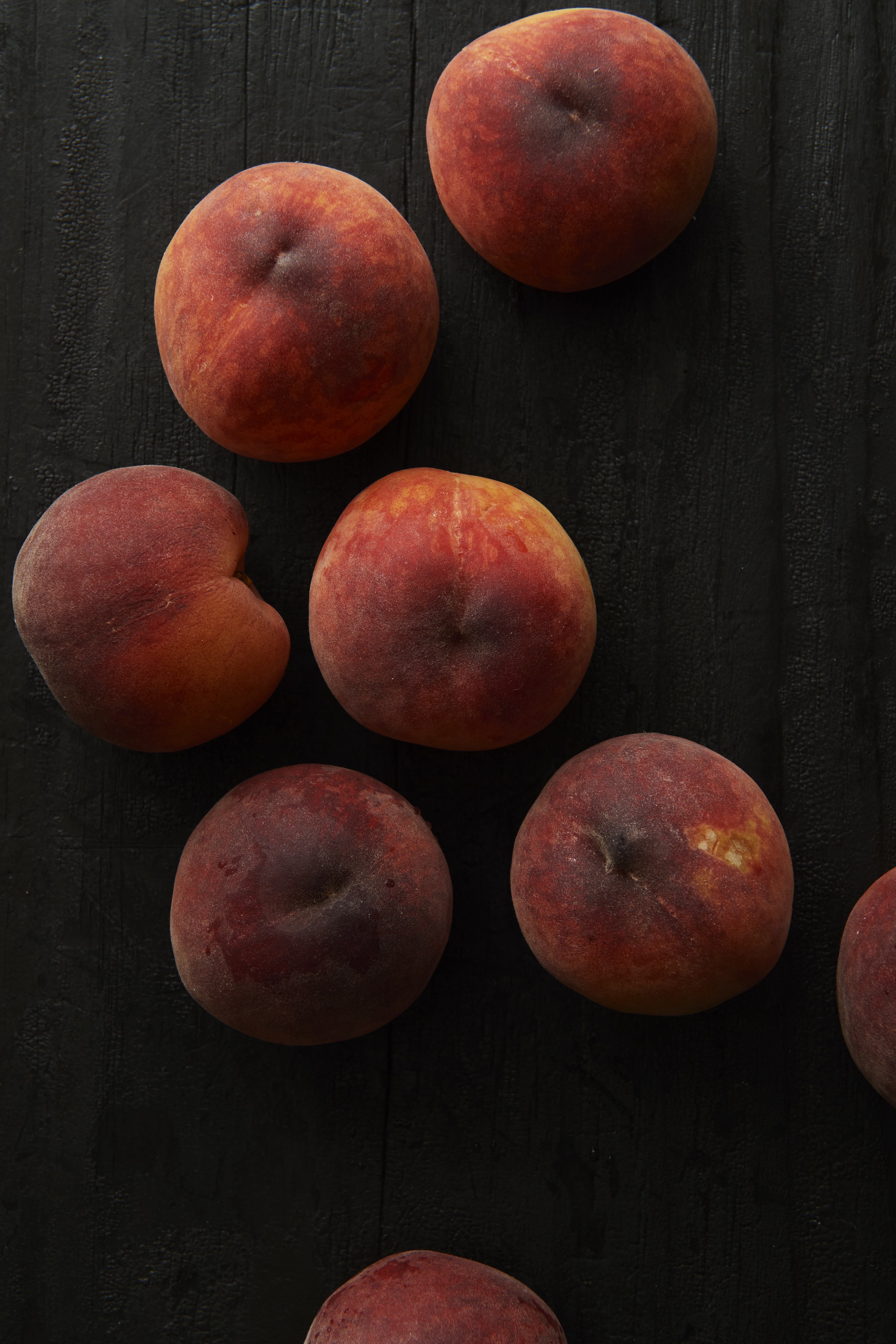 Roast duck with peaches
