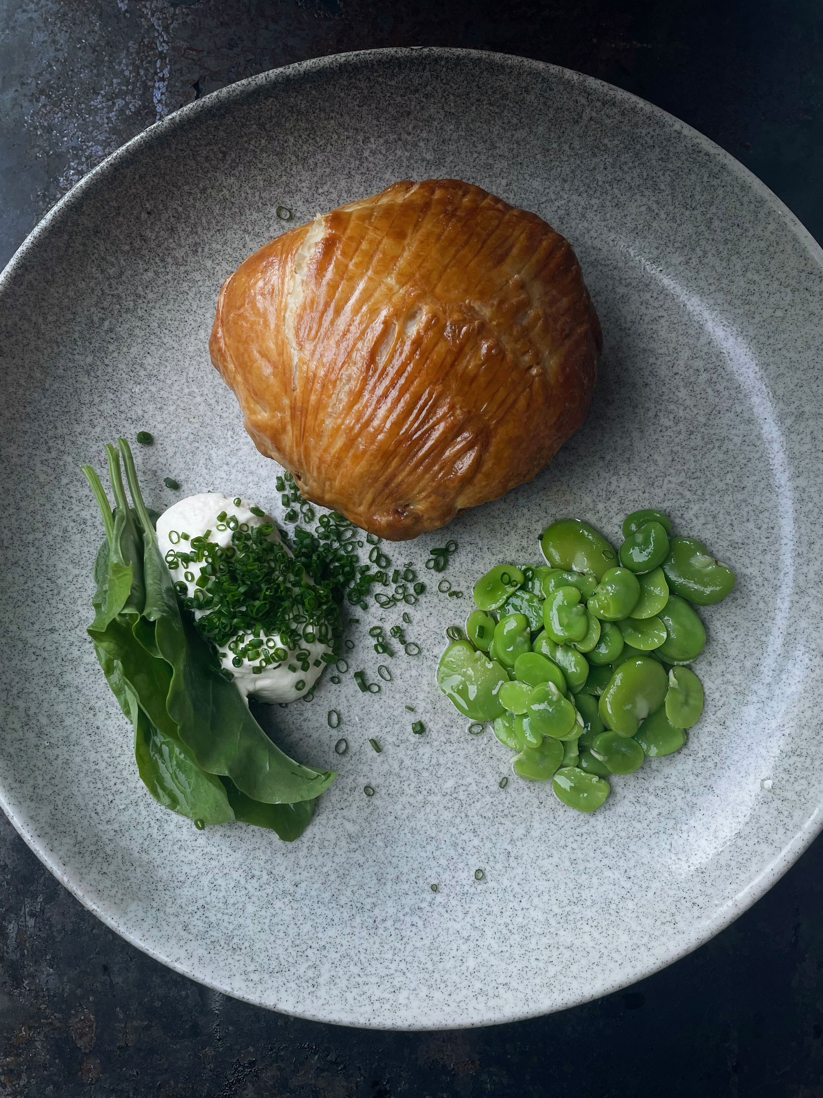 Scallop pie