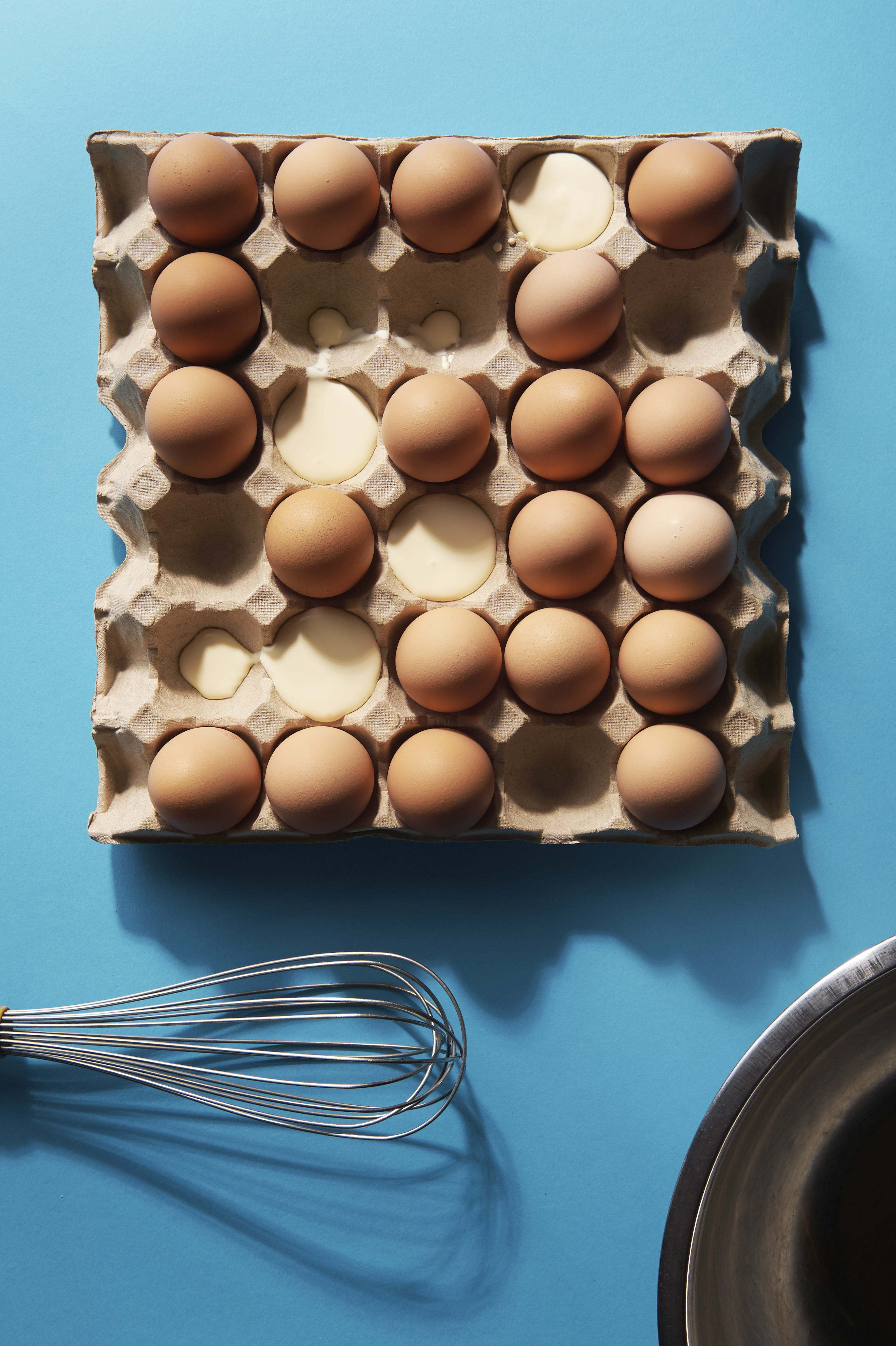 Scrambled eggs with roast tomatoes 
