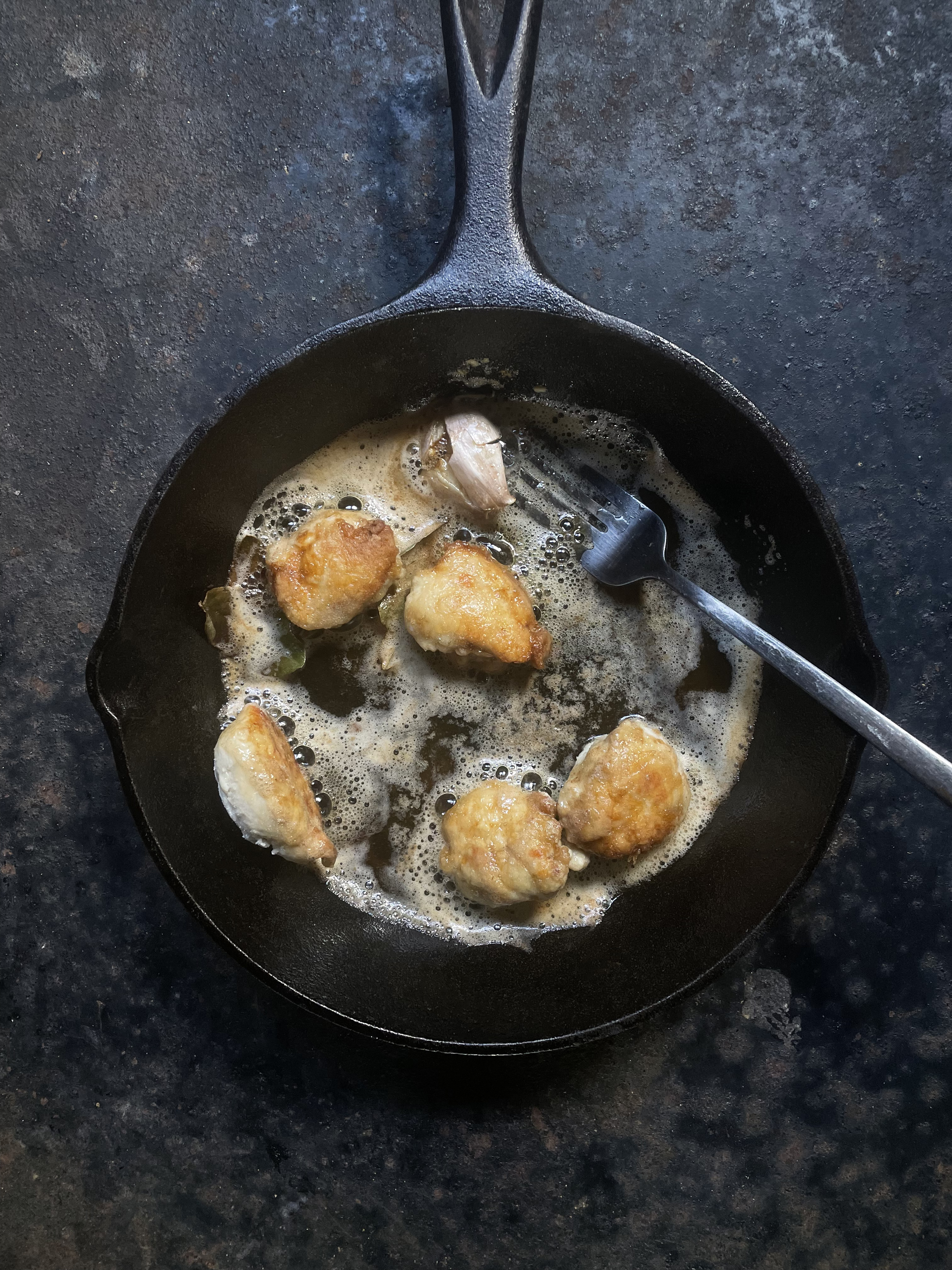 Sweet and sour sweetbreads