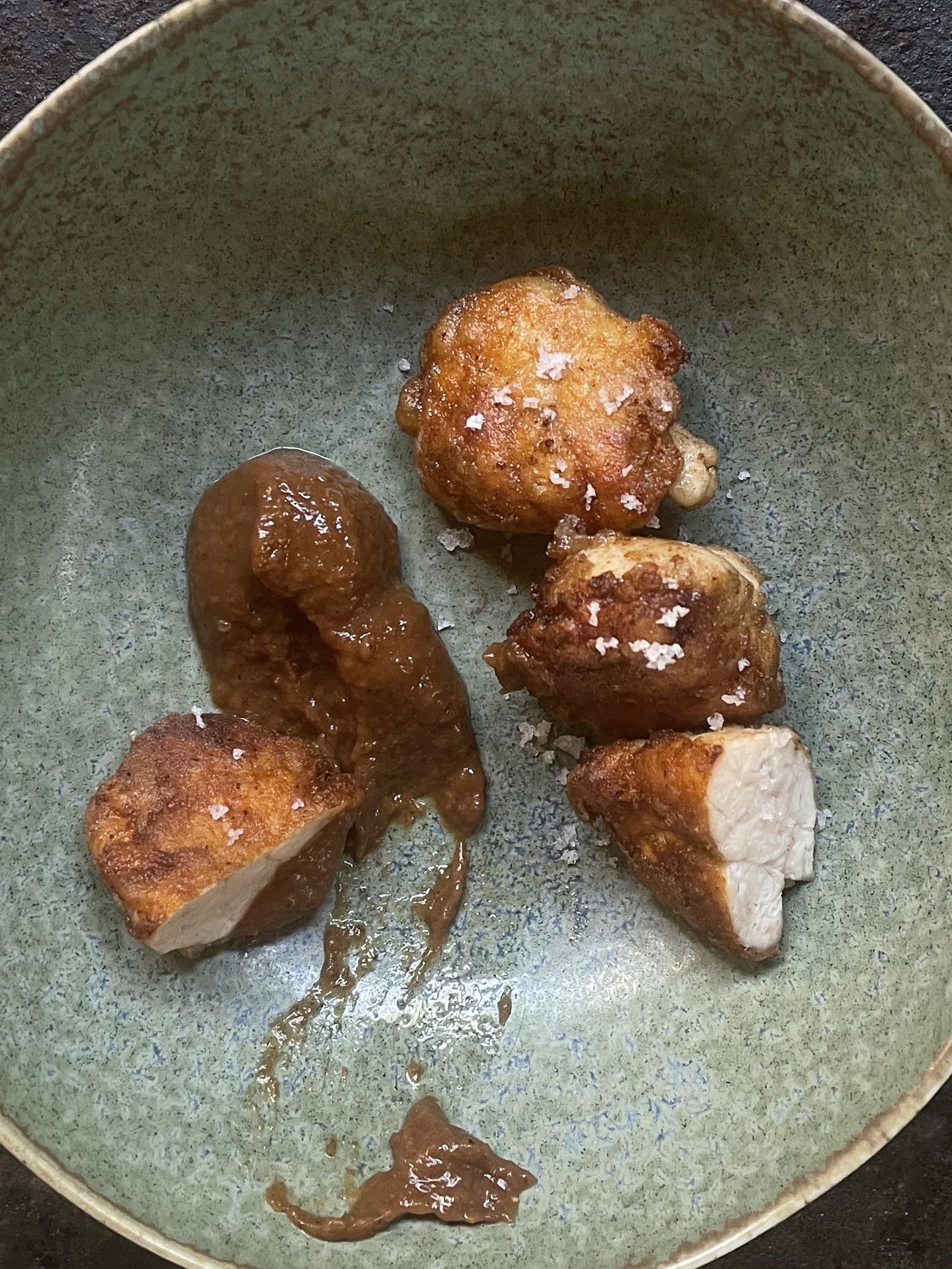 Sweet and sour sweetbreads