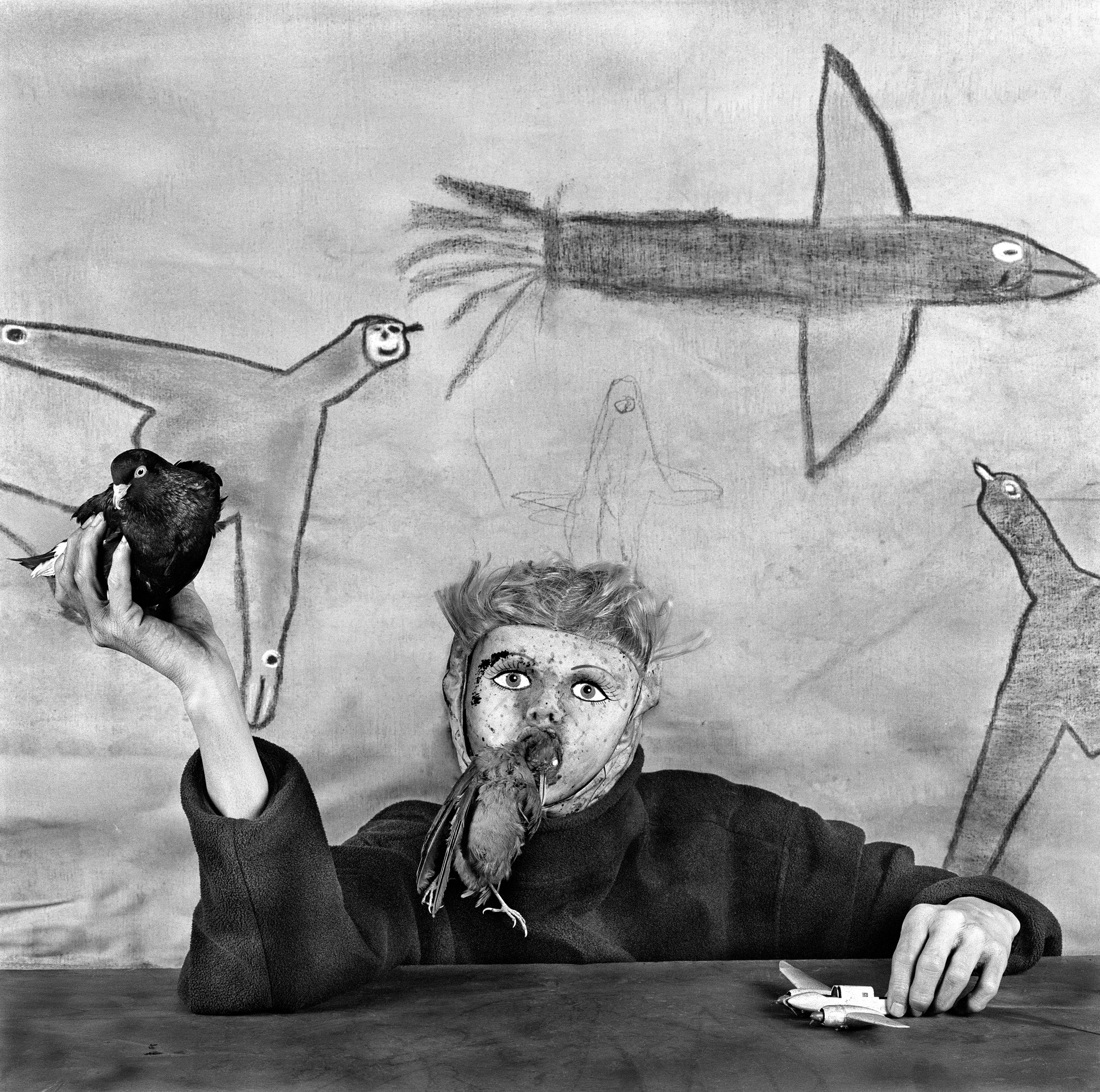 Roger Ballen's lens a dark mirror