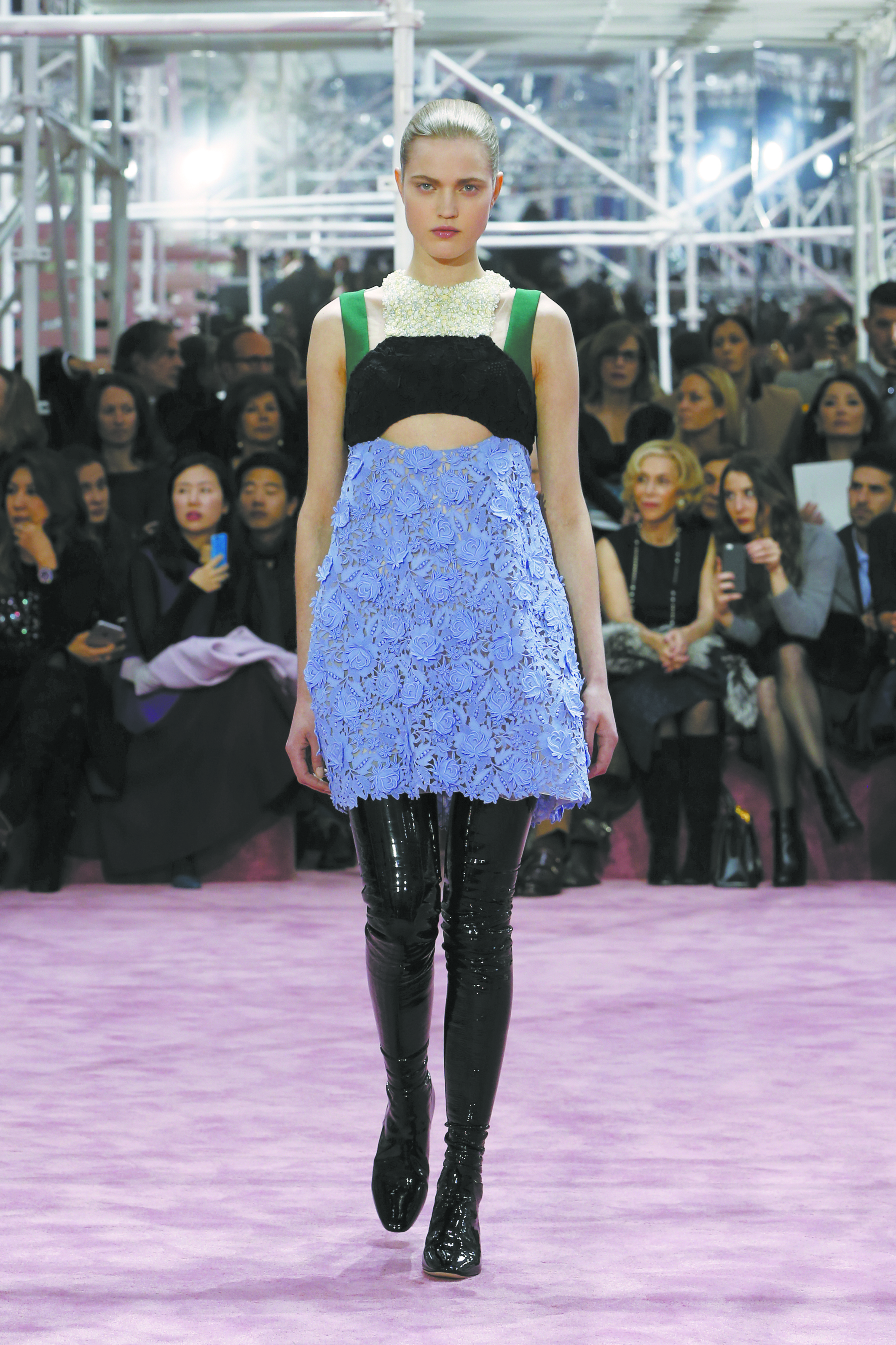 Chanel and Dior and their flowerpot mien