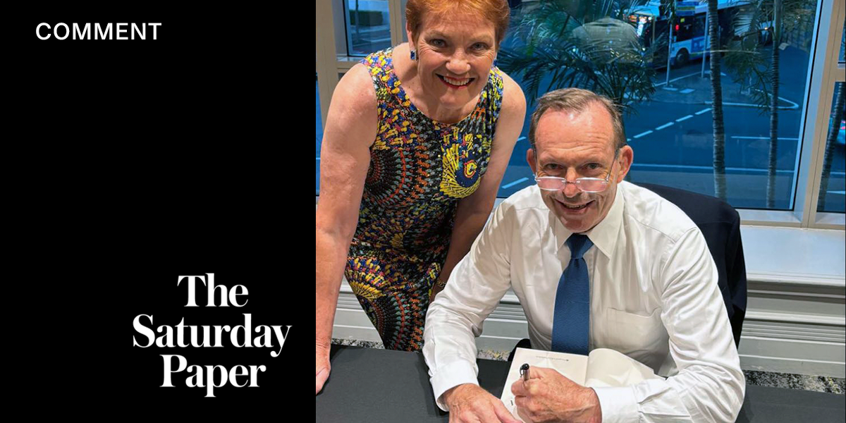 The half-baked strategy of media tart Tony Abbott