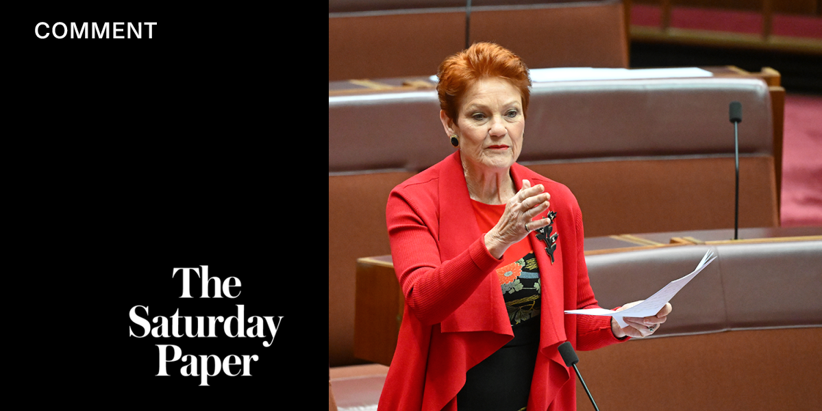 Can Pauline Hanson be stopped?
