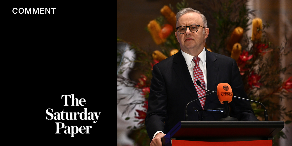 thesaturdaypaper.com.au - Paul Bongiorno - Artificial intelligence and whatever Pauline Hanson has